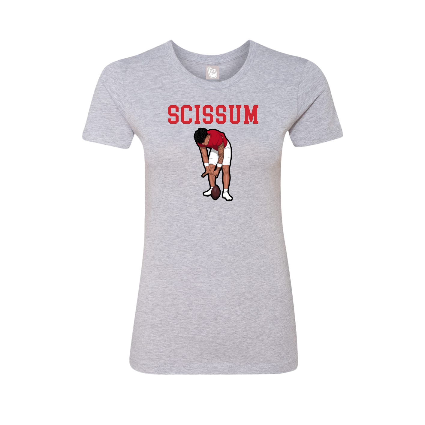 Fitted Women's Tee — Shirsey in Grey