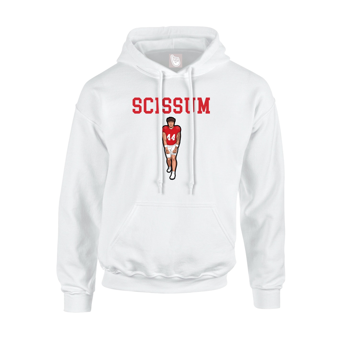 Youth Hoodie — Shirsey in White