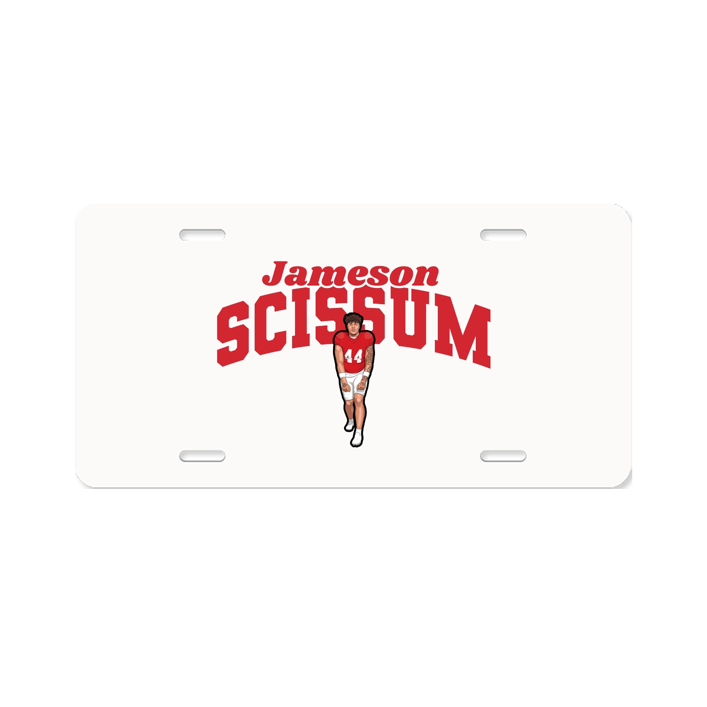 License Plate — Signature Arch in Classic