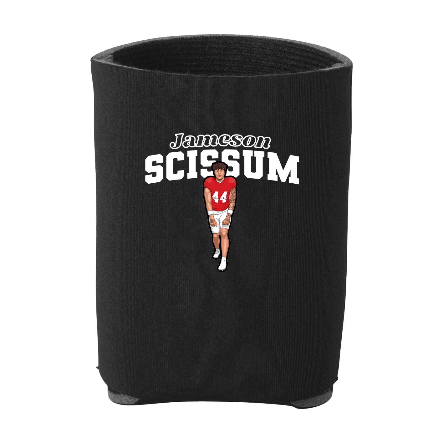 Can Holder — Name Arch in Black