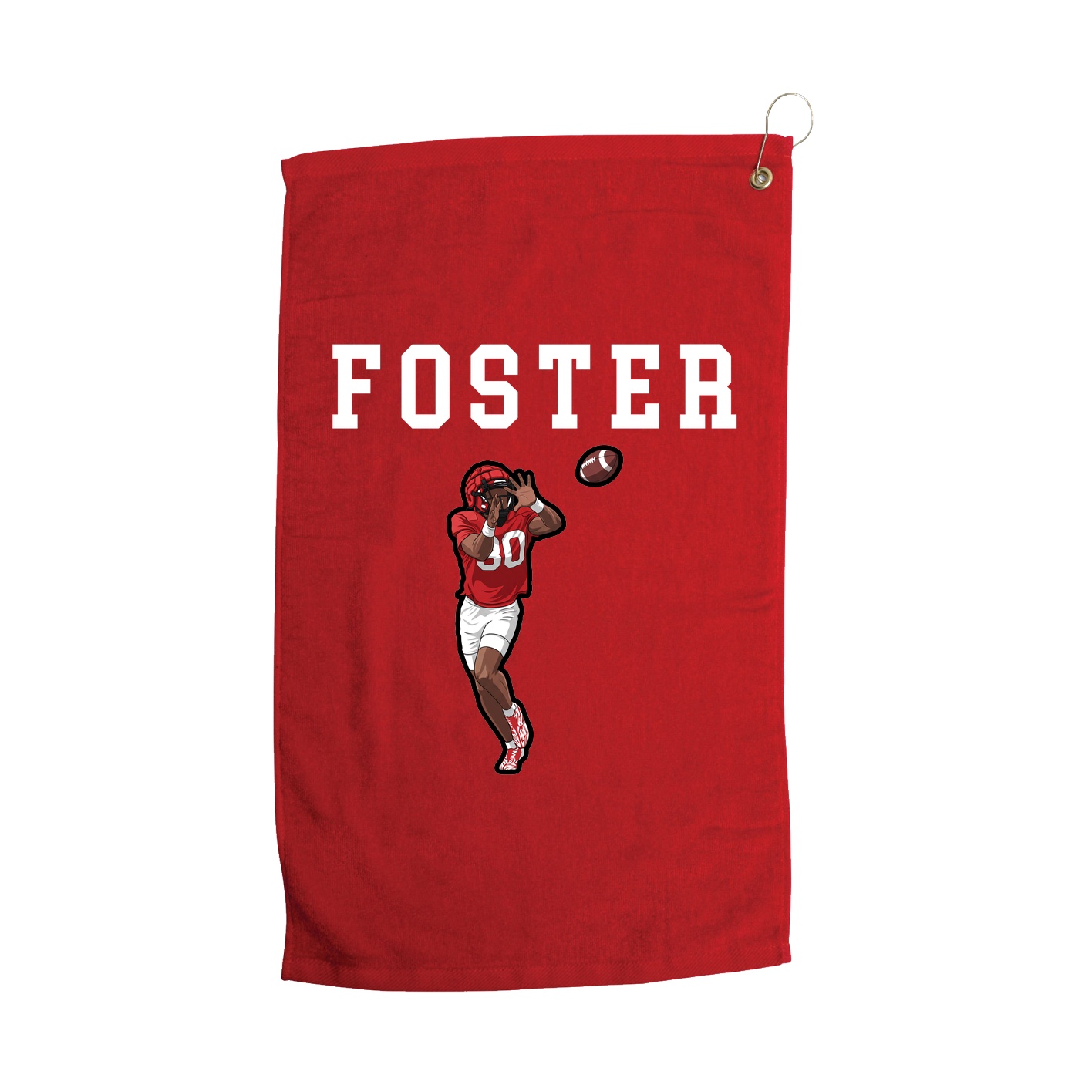 Golf Towel — Shirsey in Red