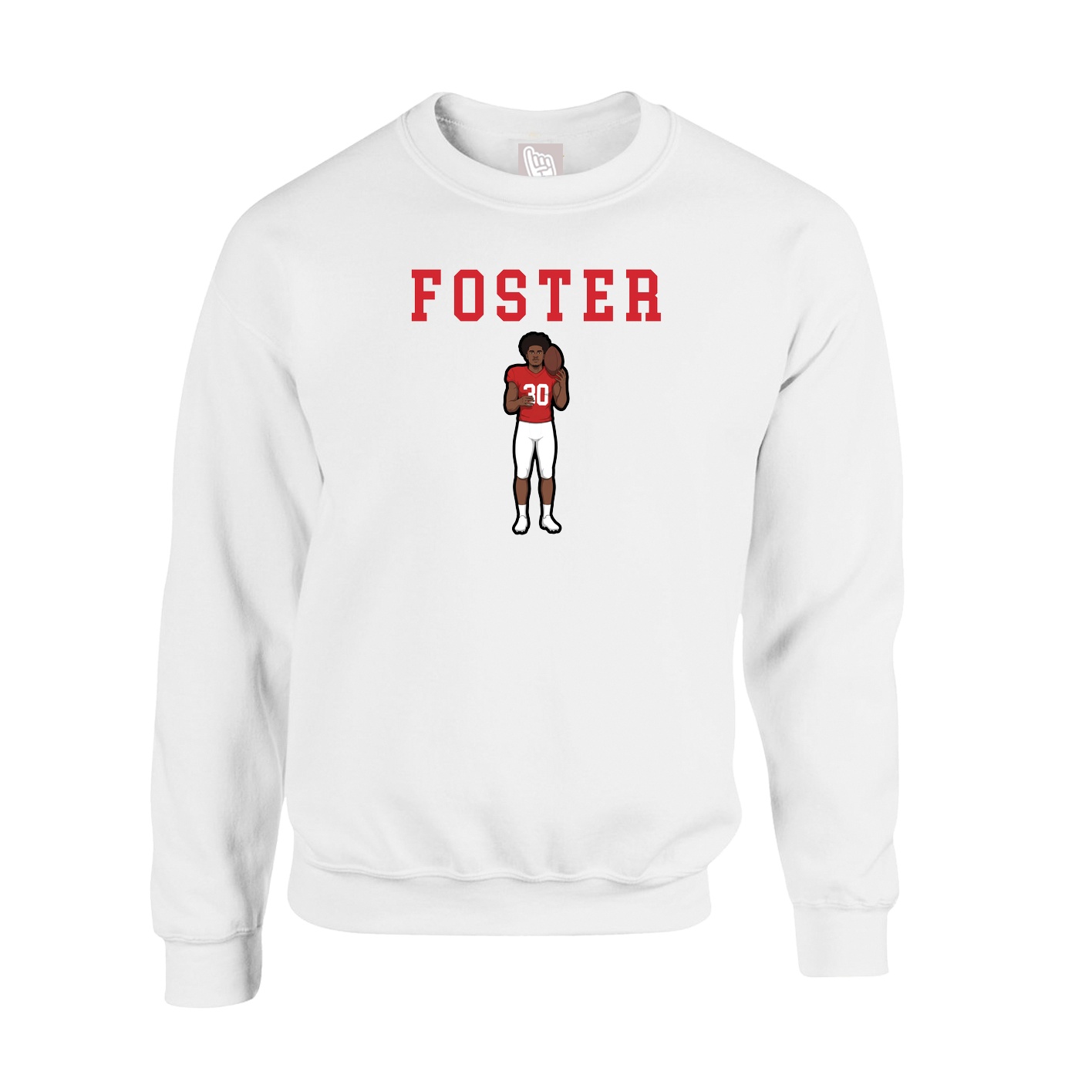 Fleece Crew — Shirsey in White
