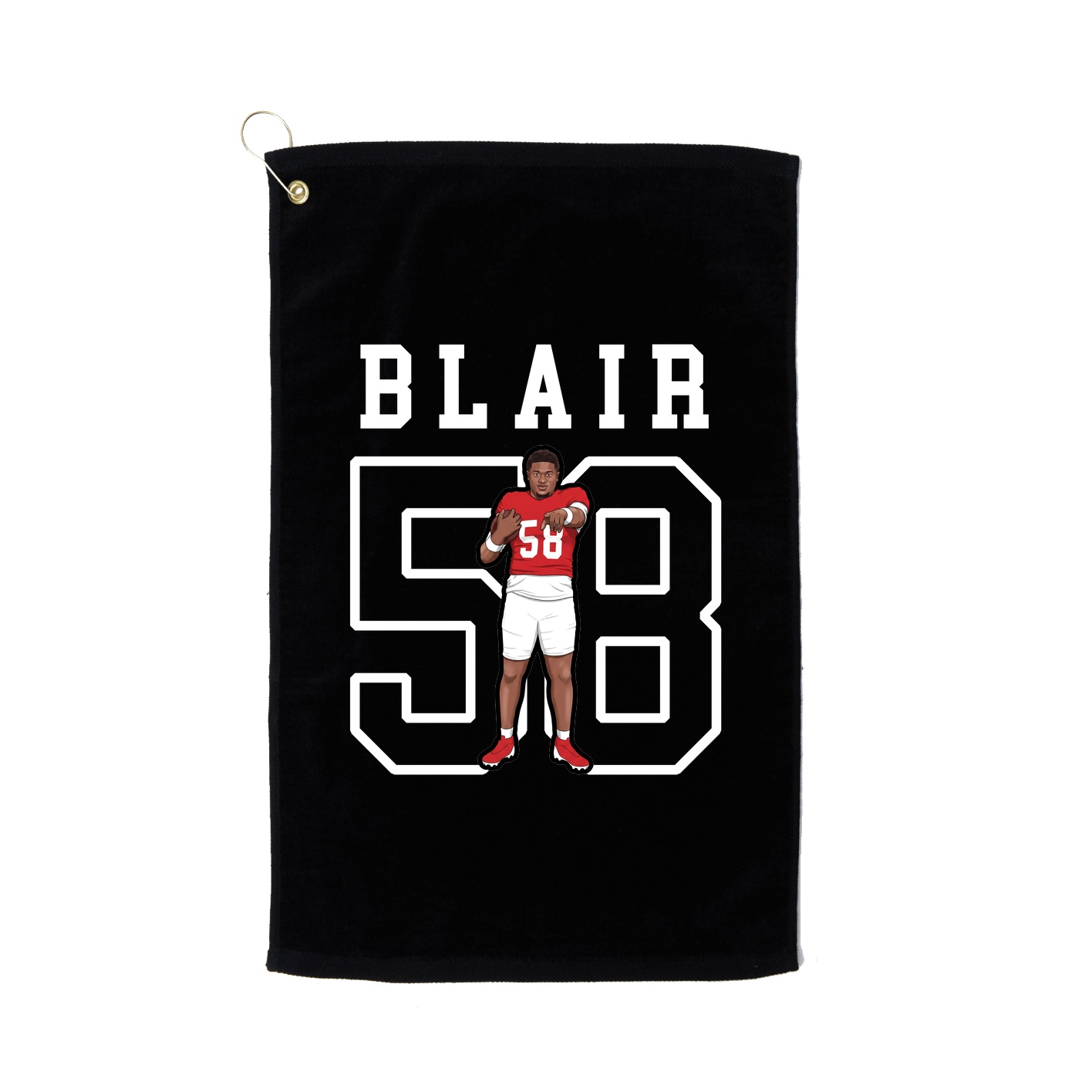 Golf Towel — Shirsey in Black