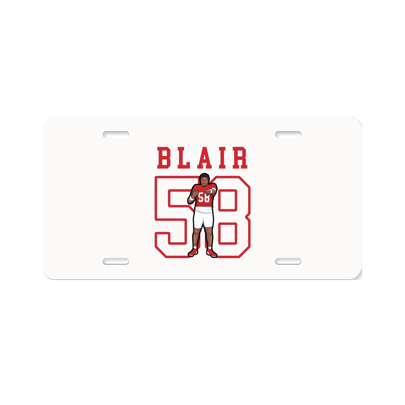 License Plate — Shirsey in Classic