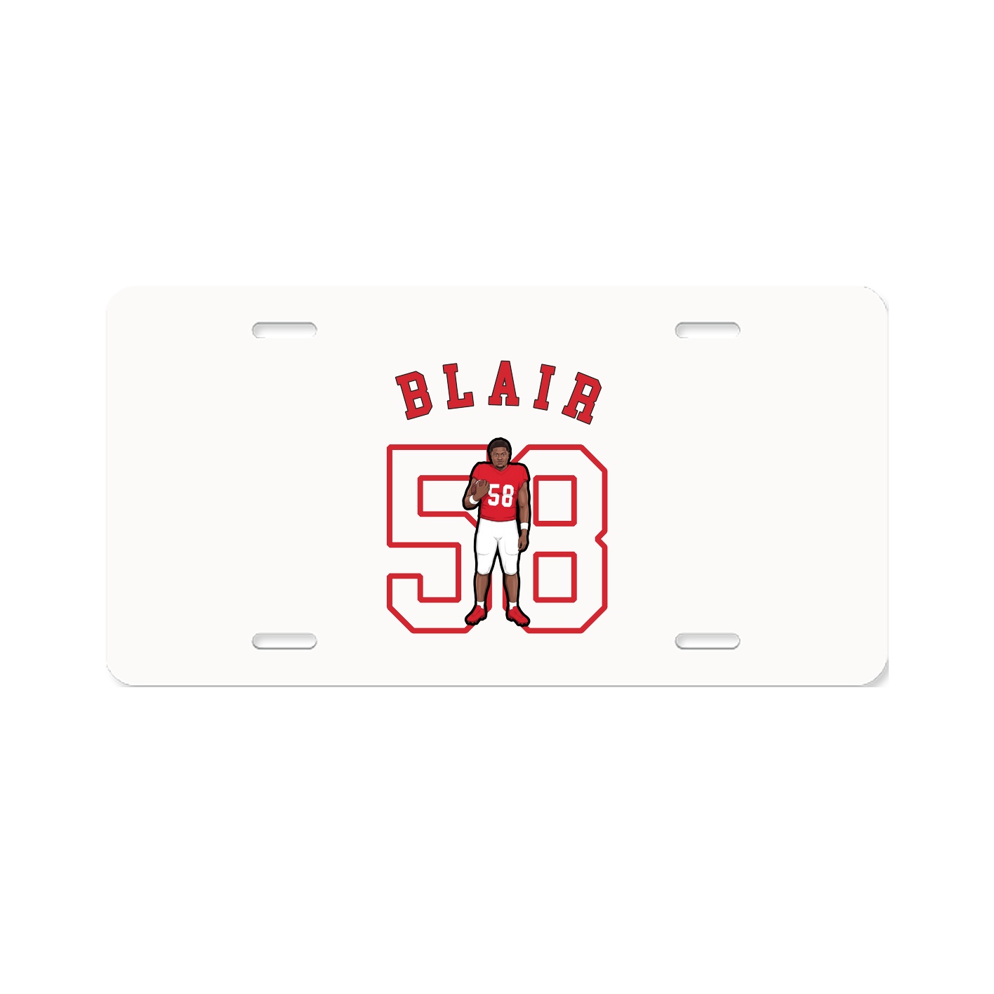 License Plate — Shirsey Arch in Classic