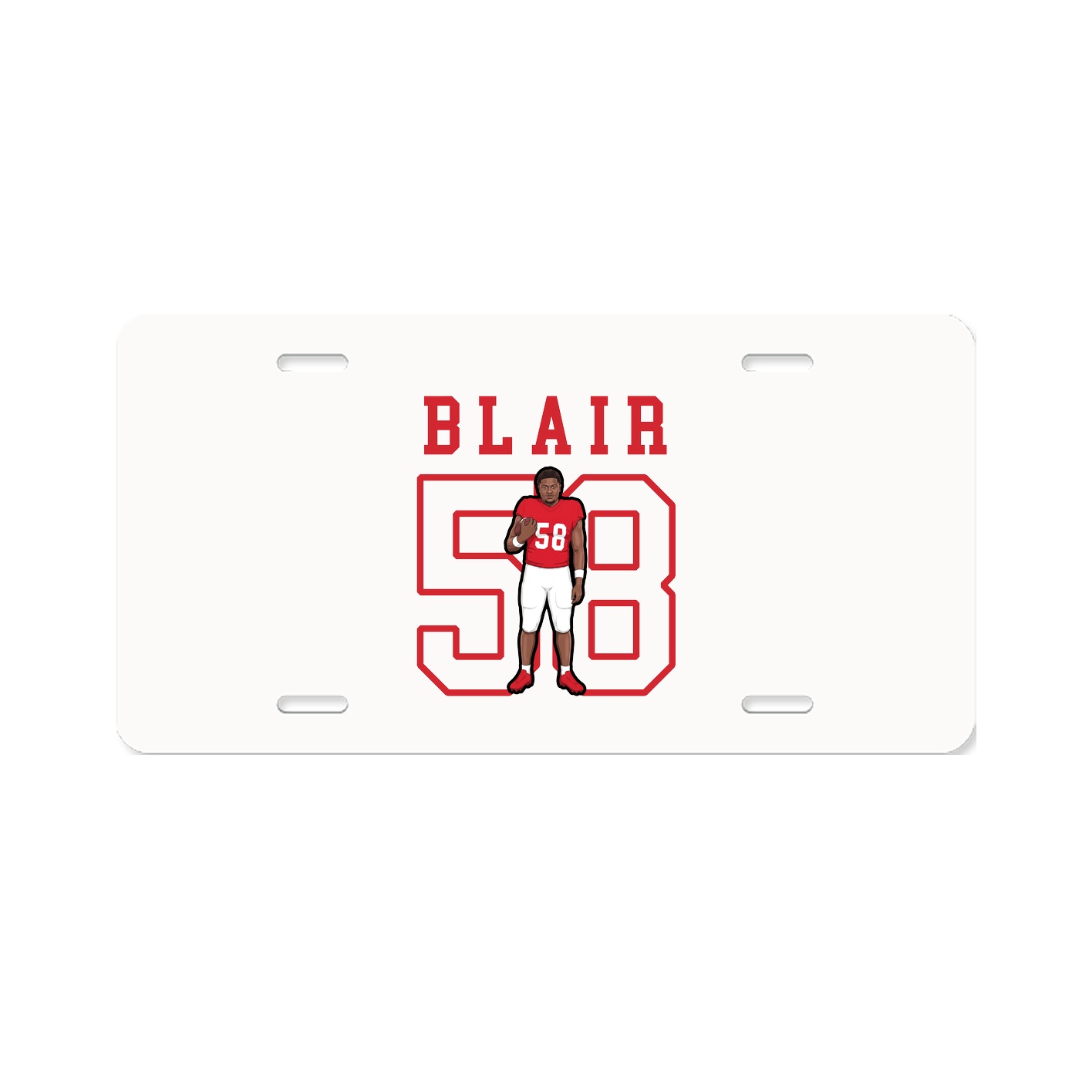 License Plate — Shirsey in Classic