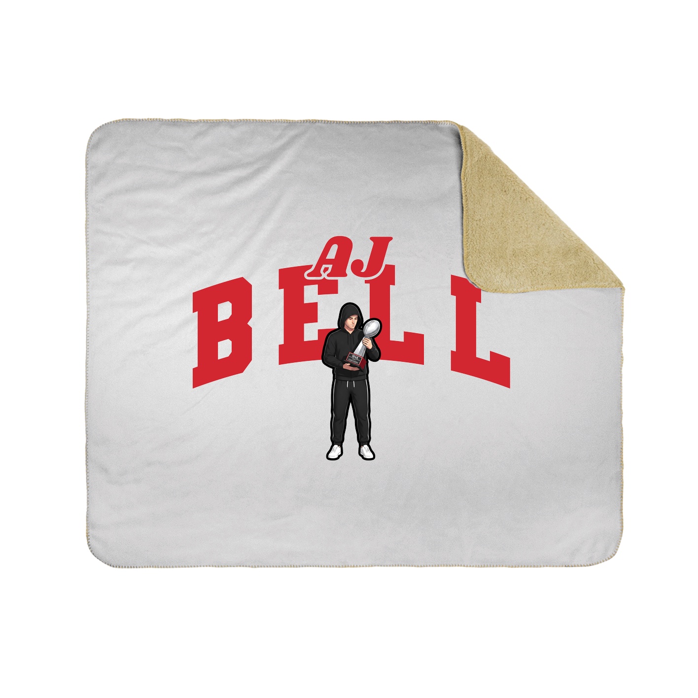 Throw Blanket — Signature Arch in White