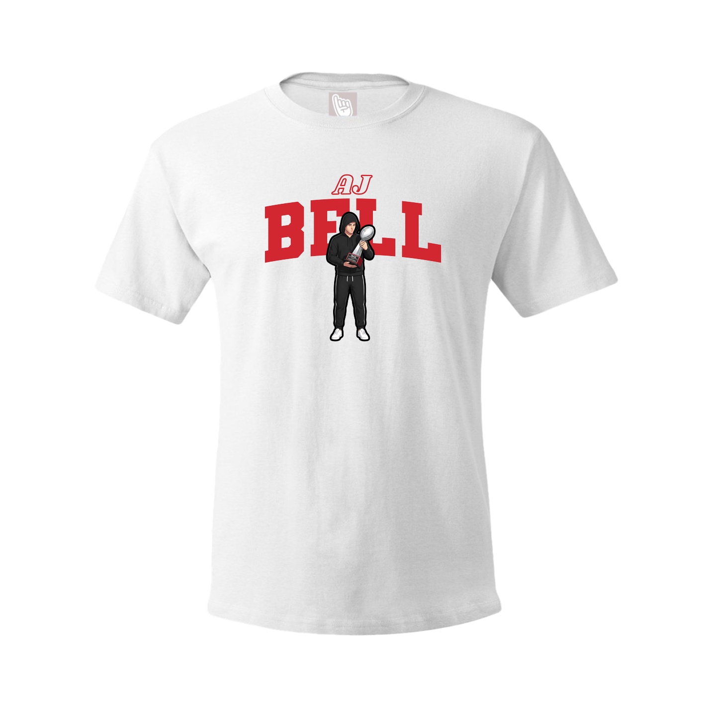 Tee — Name Arch in White