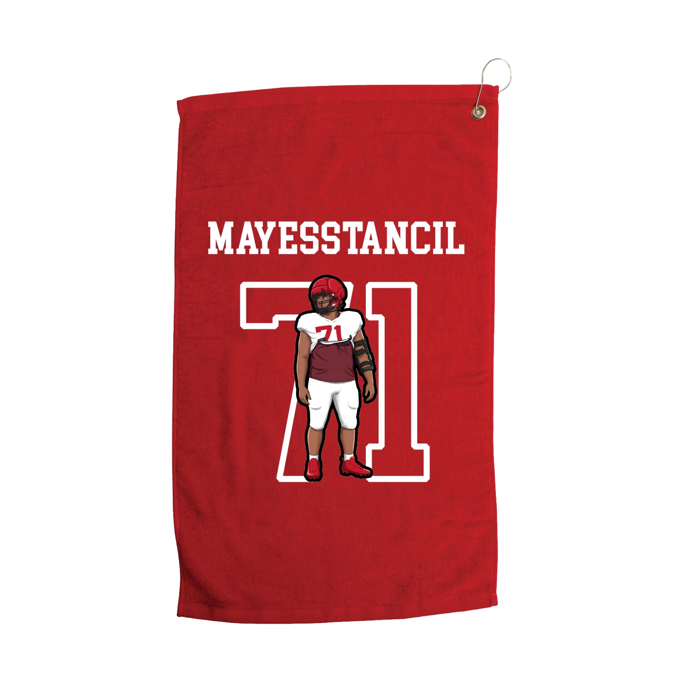 Golf Towel — Shirsey in Red