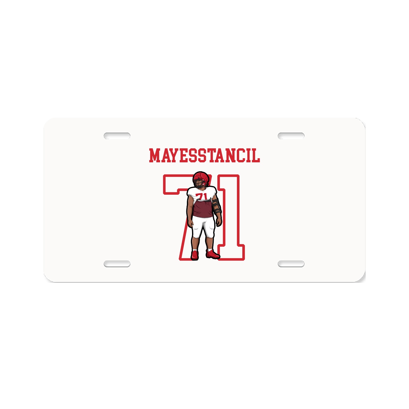 License Plate — Shirsey in Classic