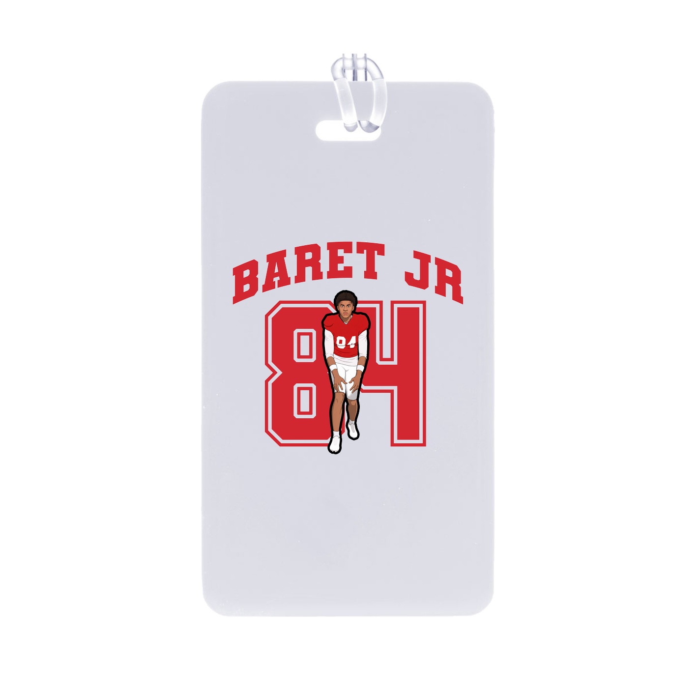Bag Tag — Number in Classic