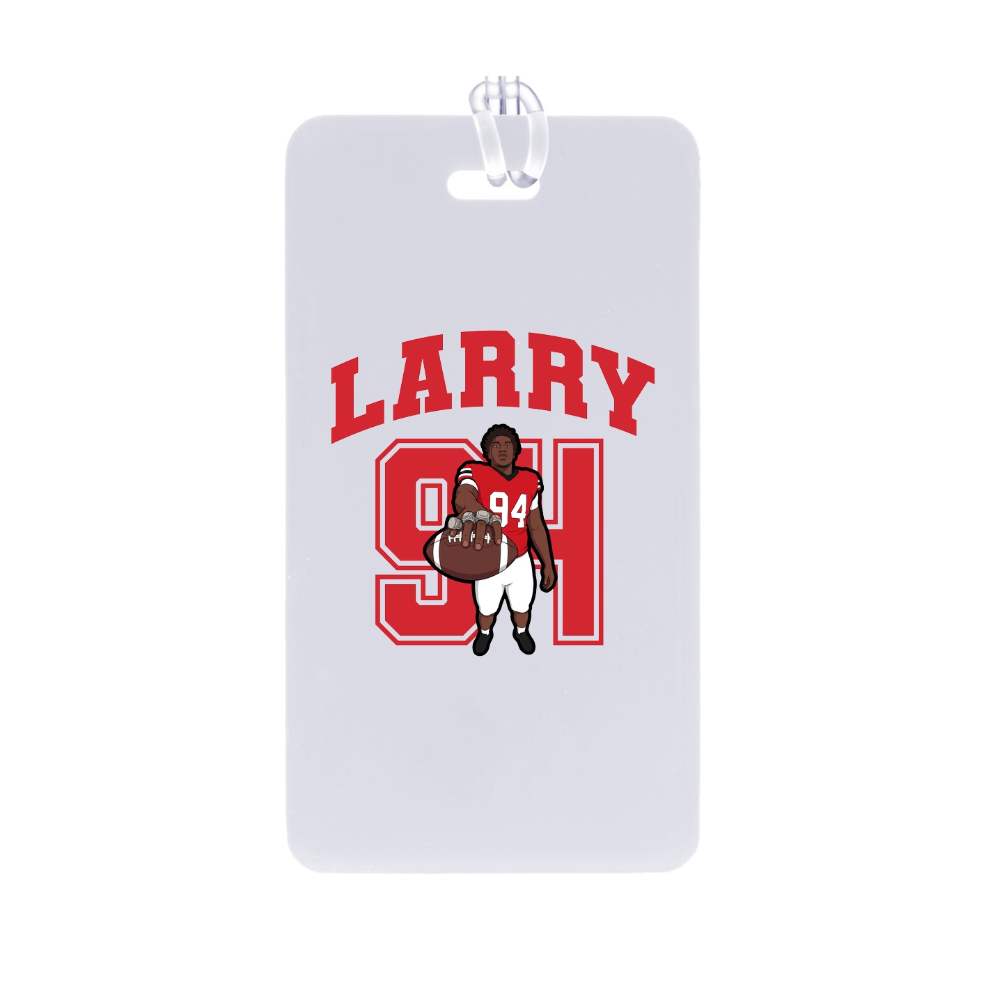 Bag Tag — Number in Classic
