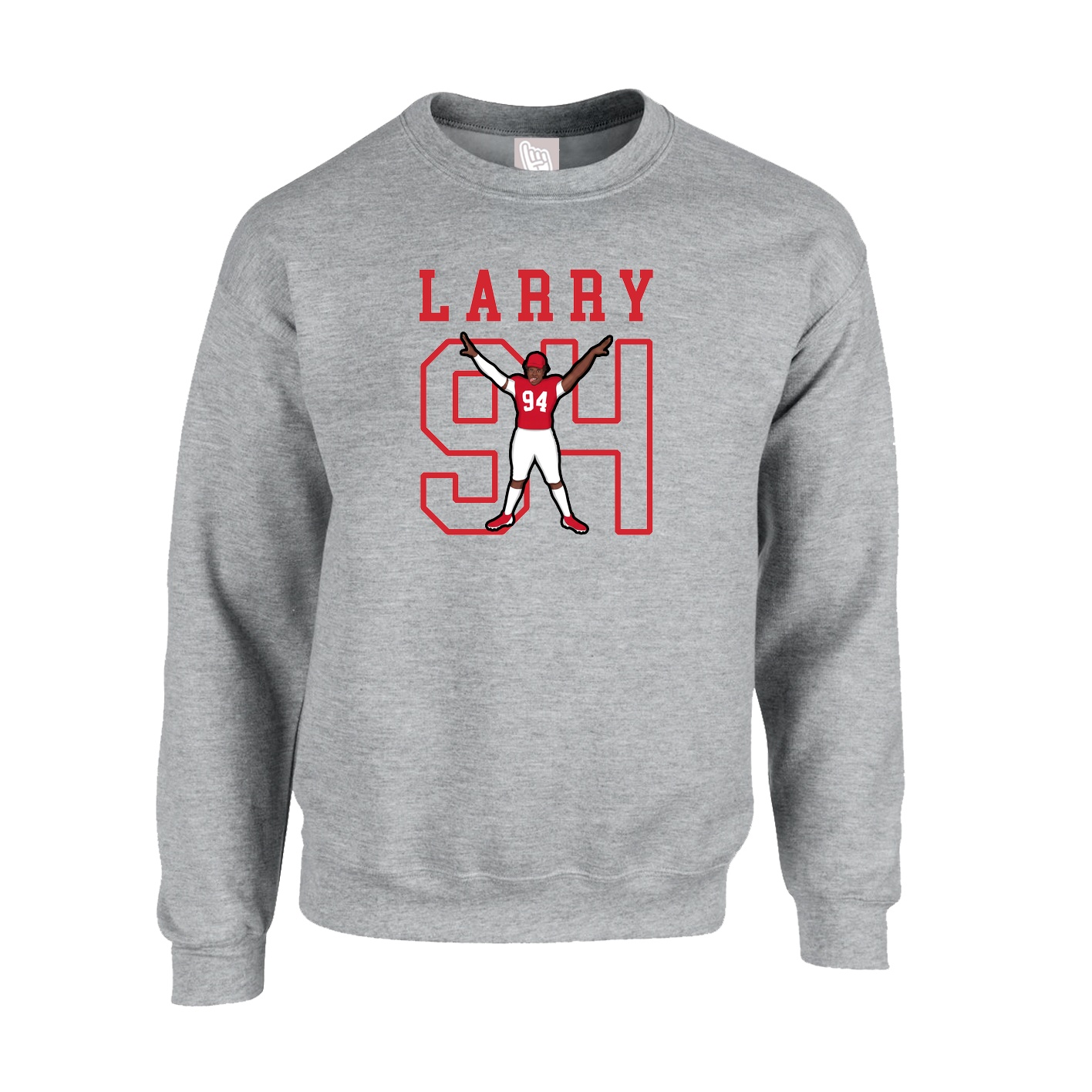 Fleece Crew — Shirsey in Grey