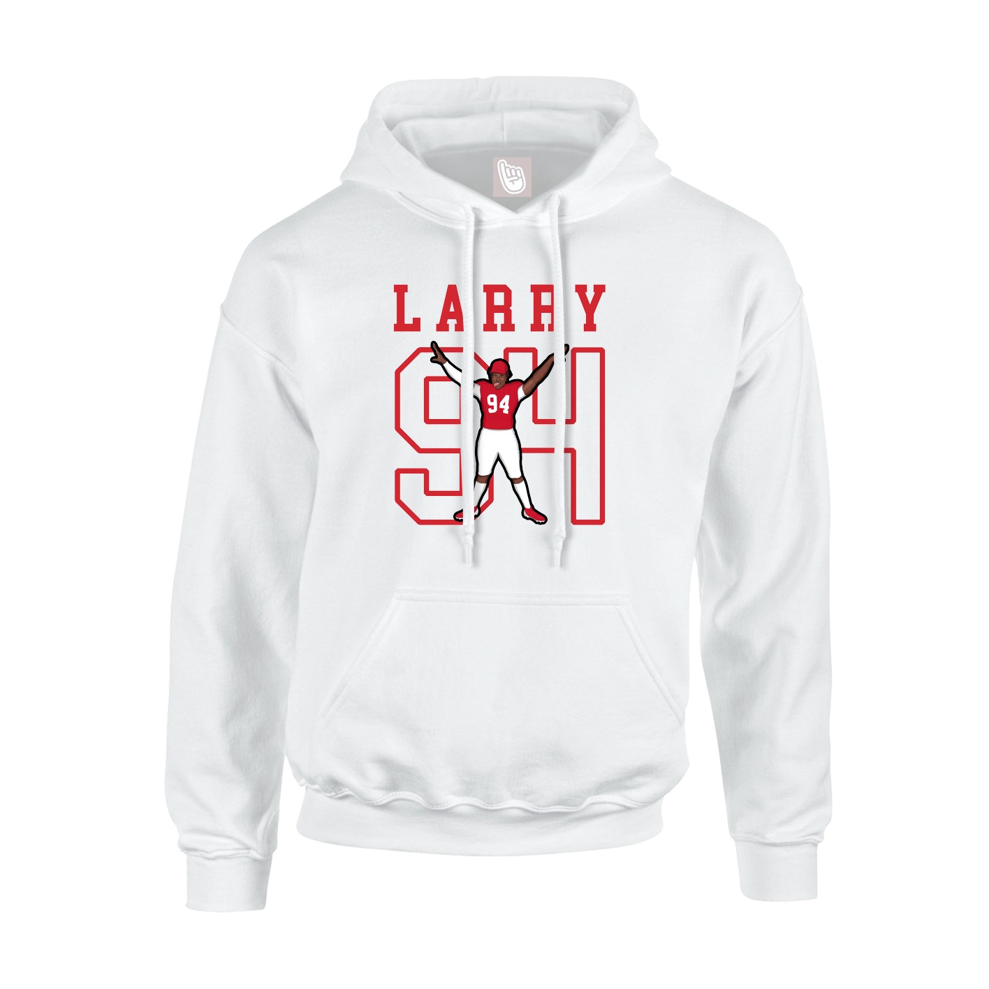 Youth Hoodie — Shirsey in White