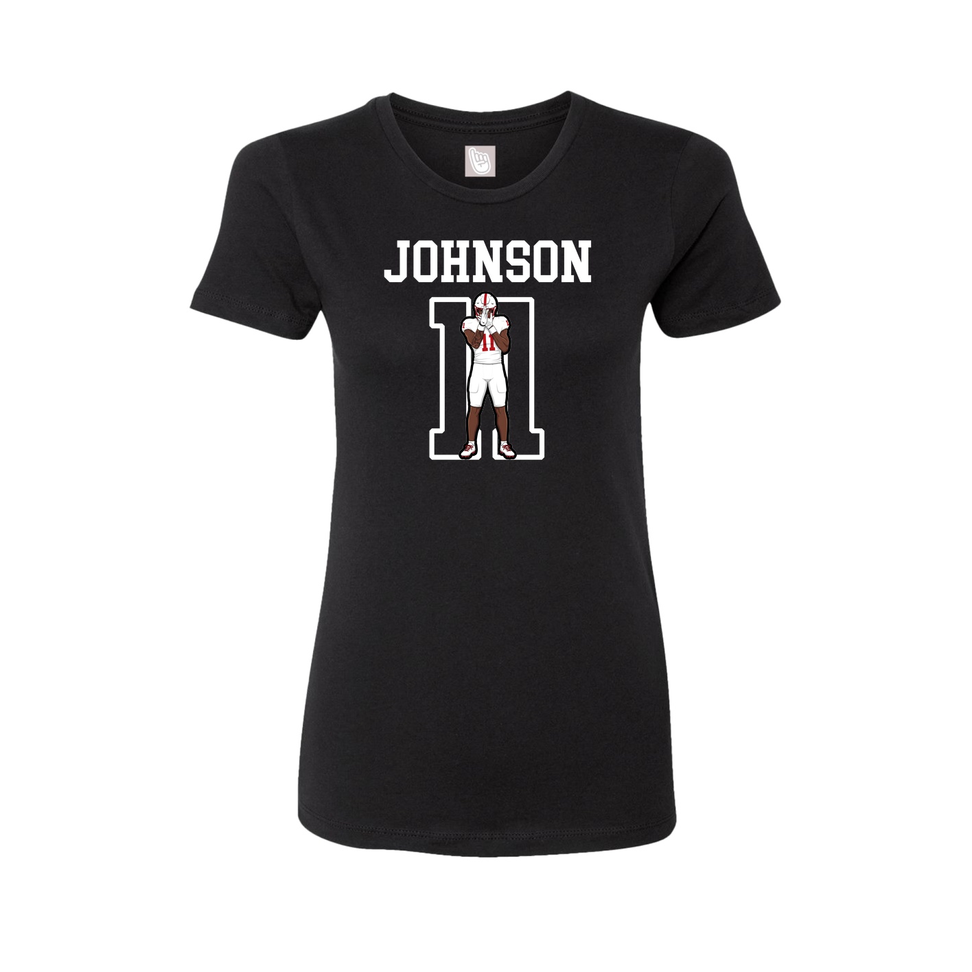 Fitted Women's Tee — Shirsey in Black