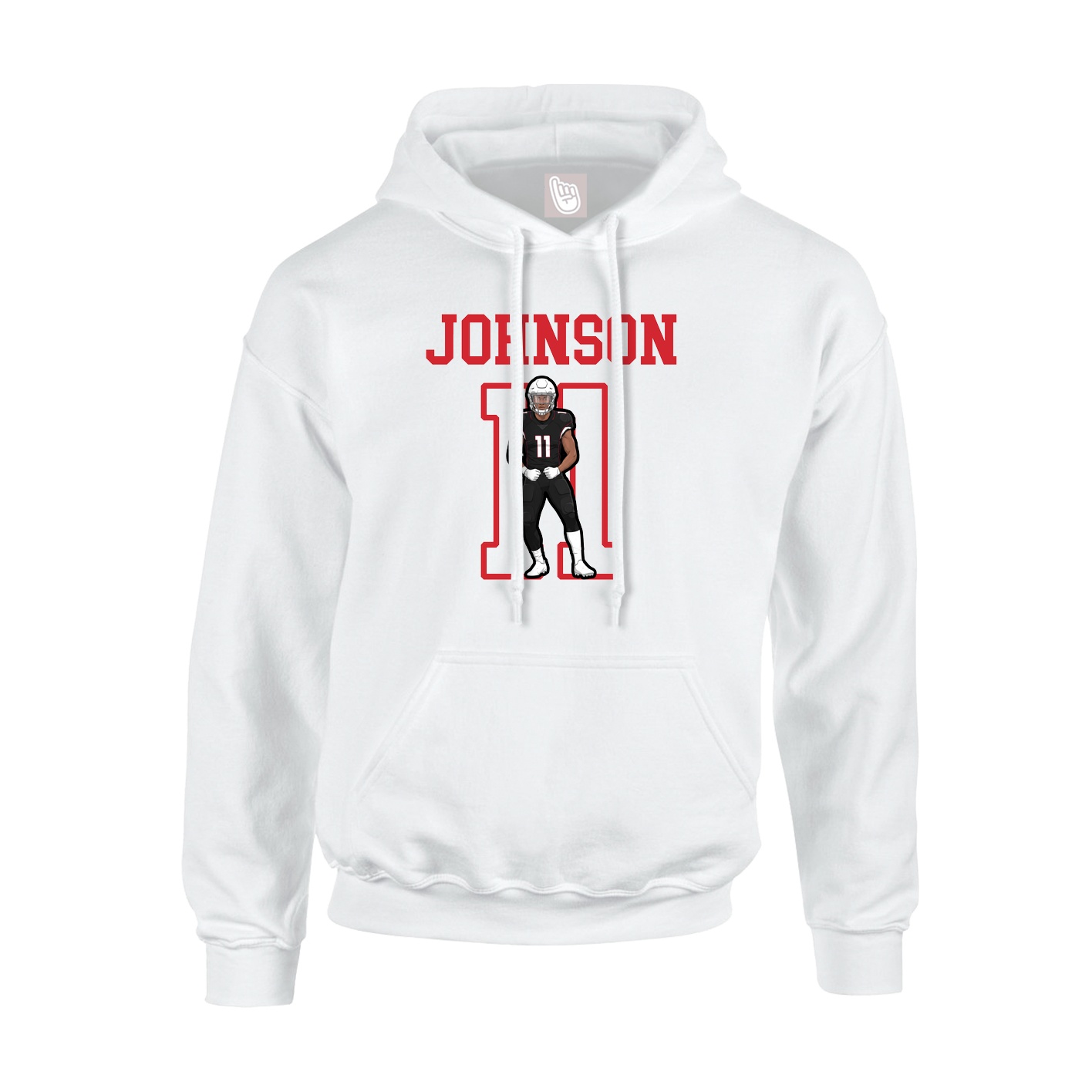 Youth Hoodie — Shirsey in White