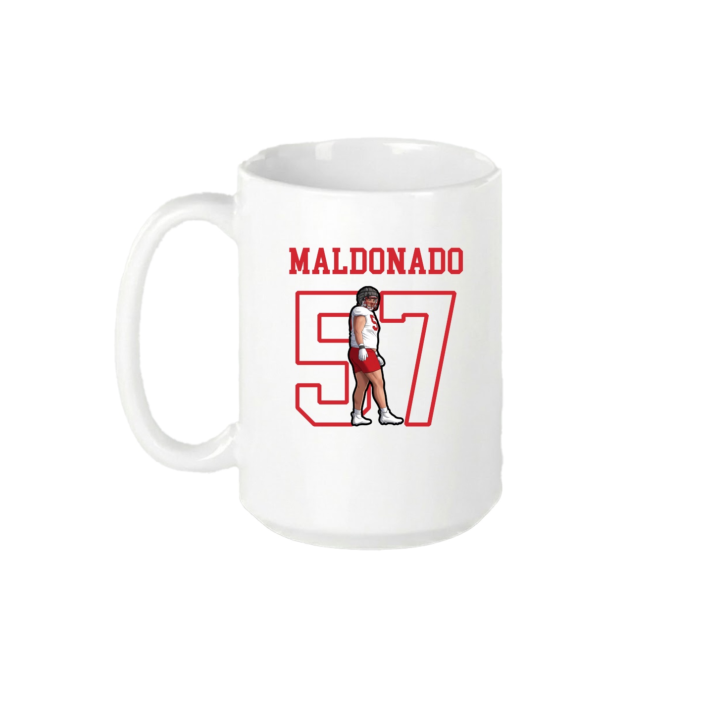 15oz Coffee Mug — Shirsey in White