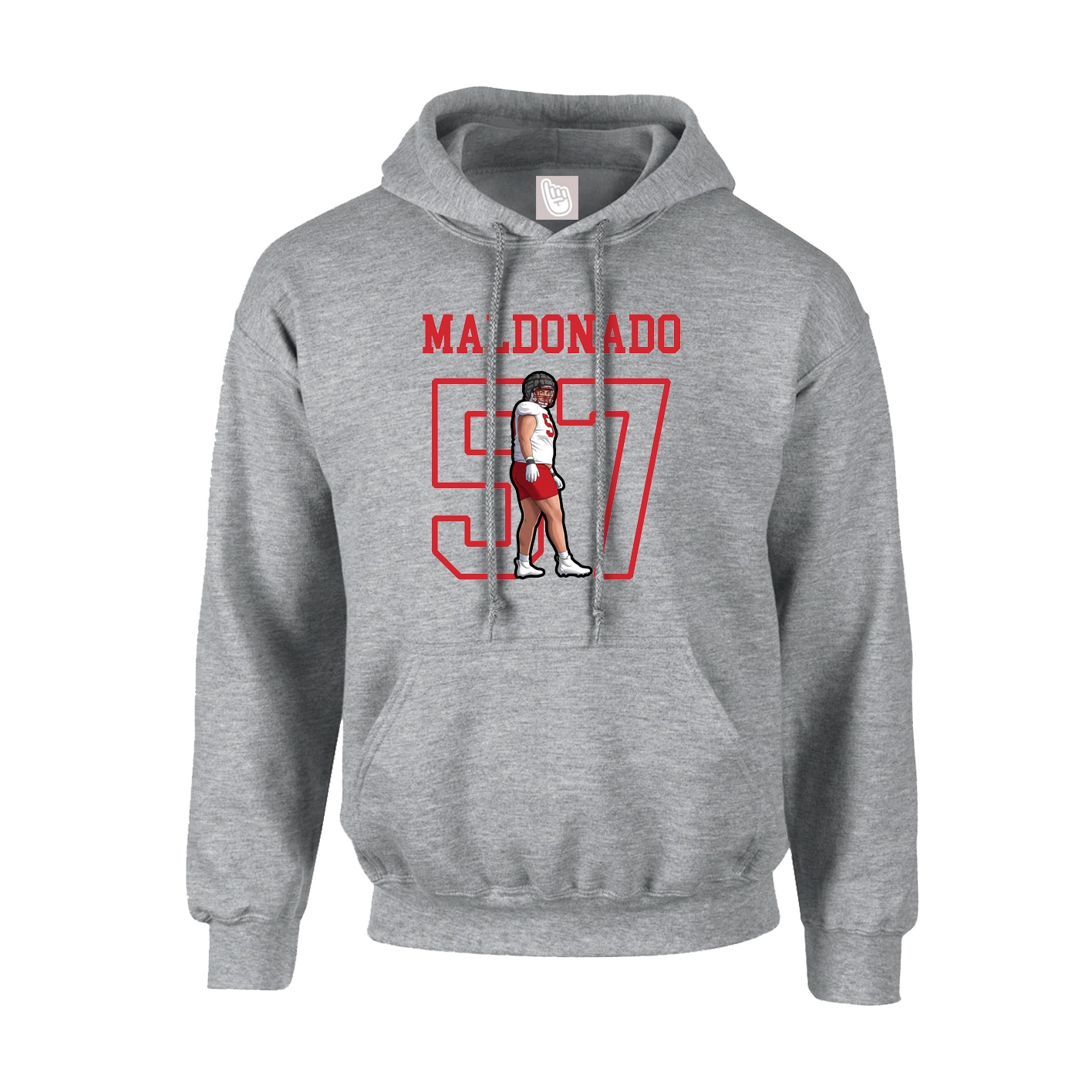 Youth Hoodie — Shirsey in Grey