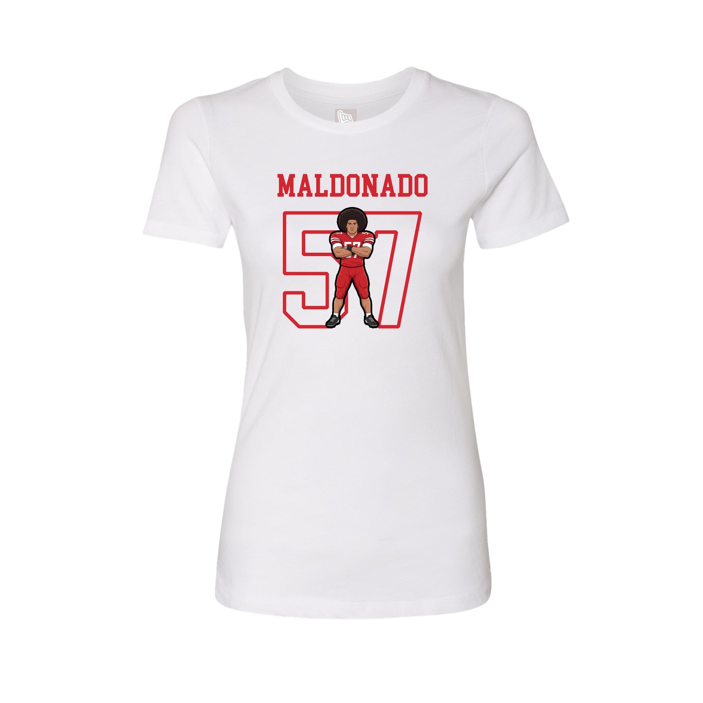 Fitted Women's Tee — Shirsey in White