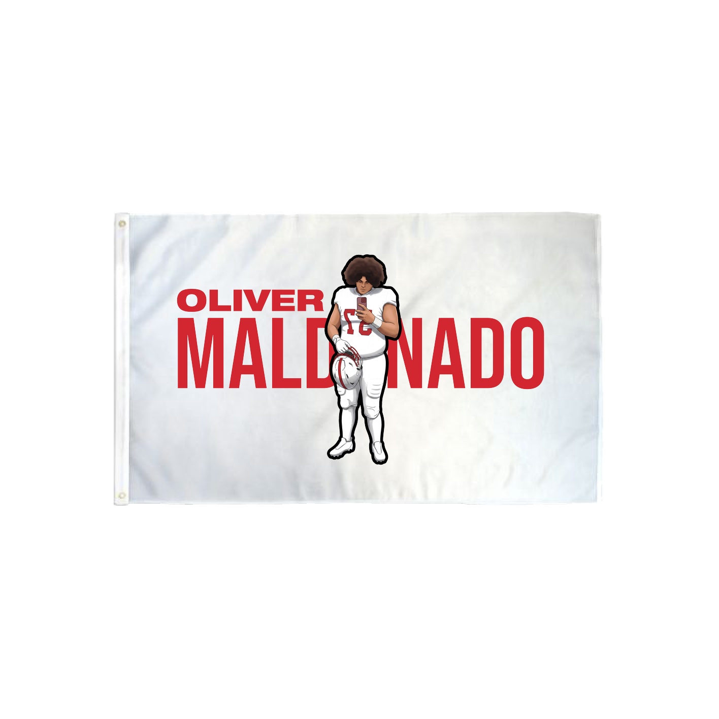 3x5 Flag — Player Name in Classic