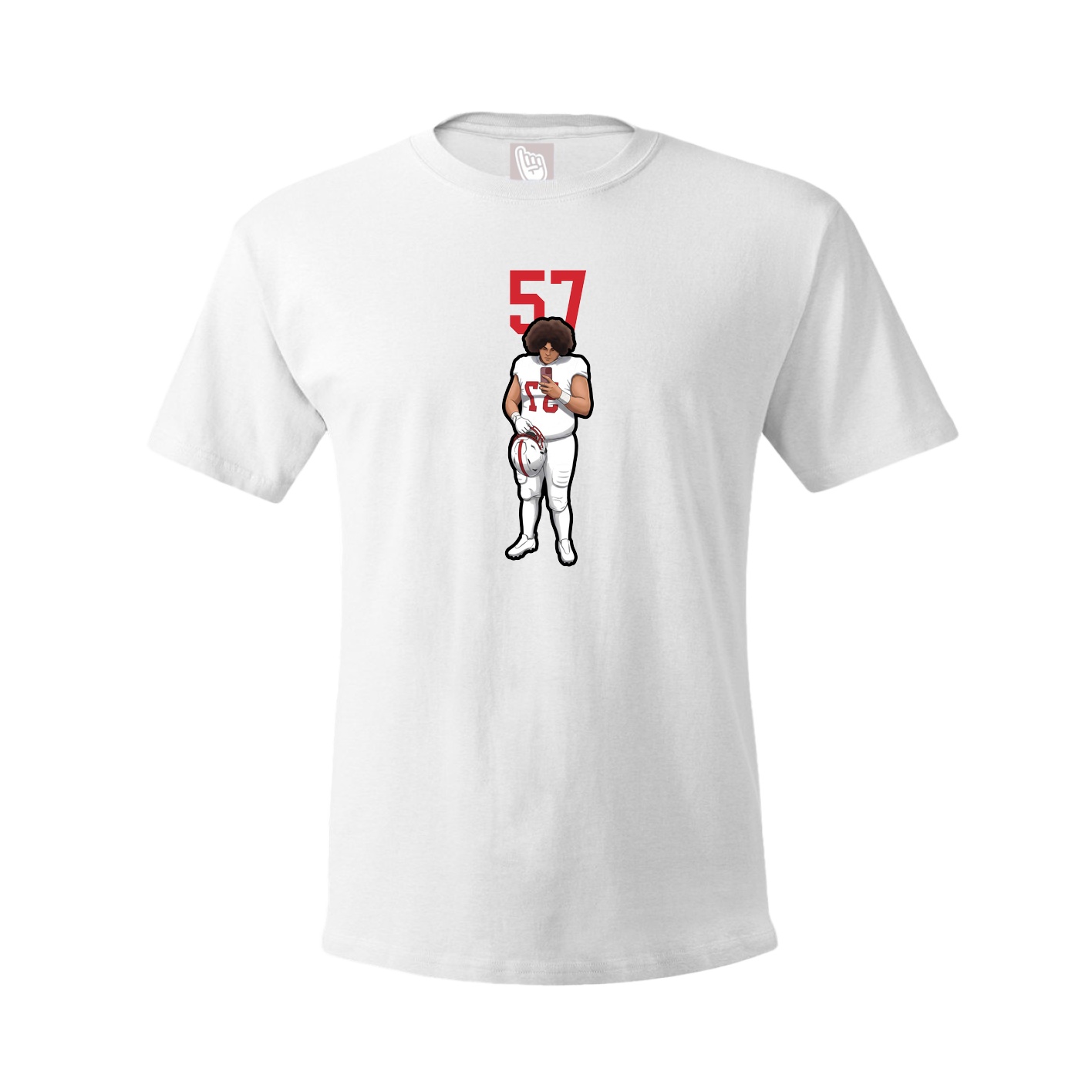 Tee — Number Top in White