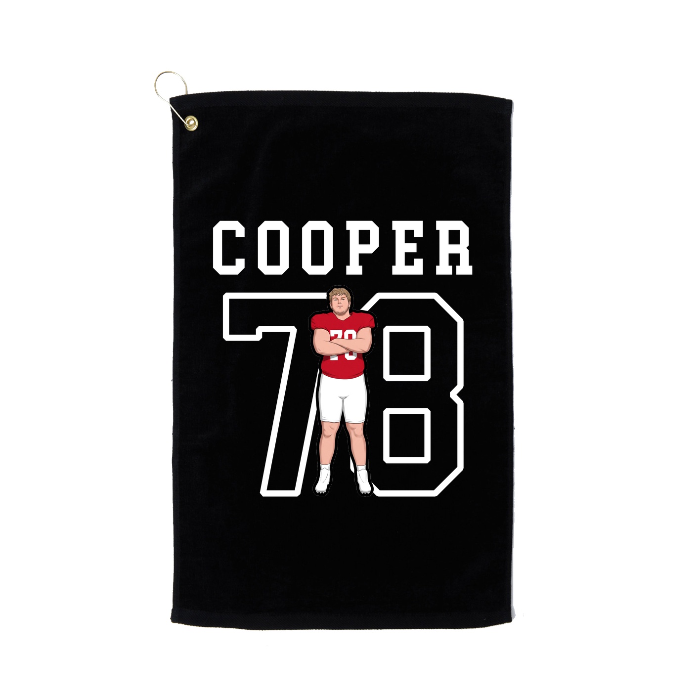 Golf Towel — Shirsey in Black