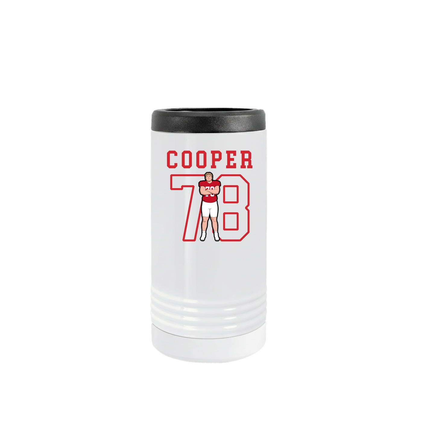 Slim Beverage Holder — Shirsey in White