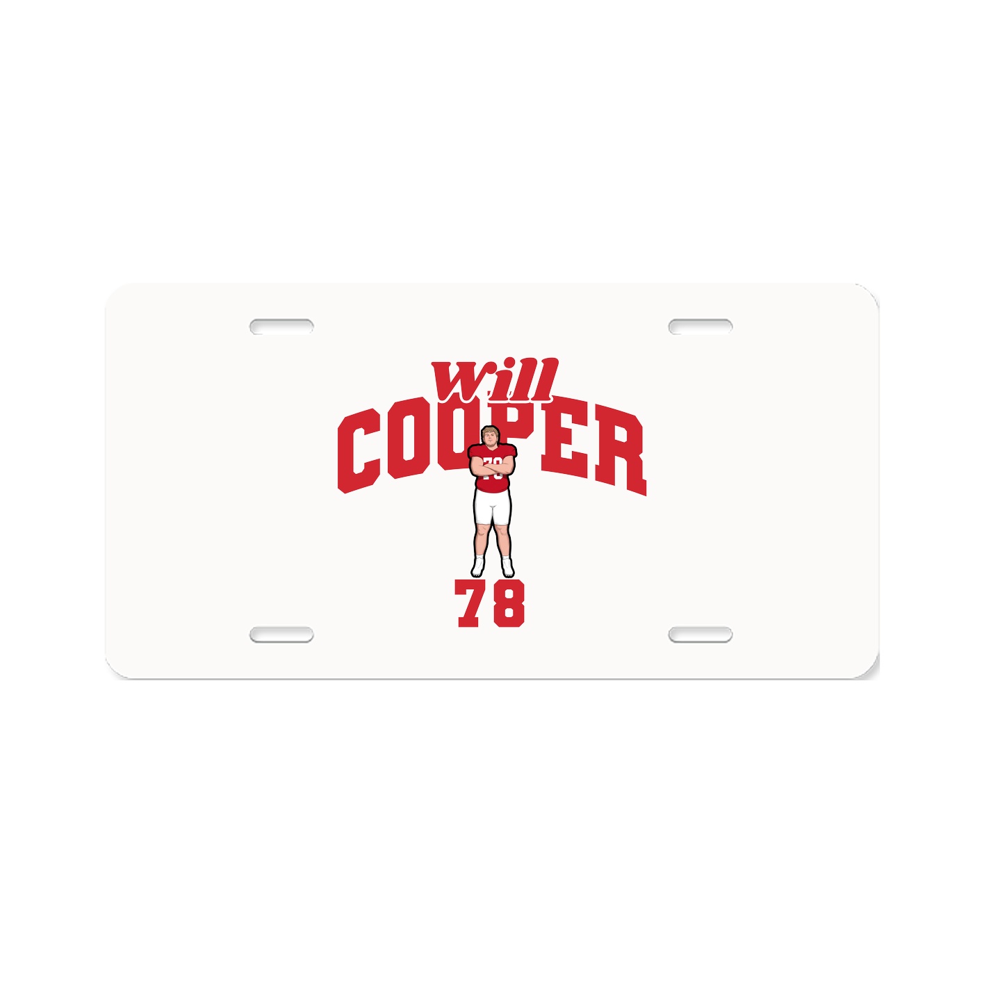 License Plate — Signature Arch in Classic