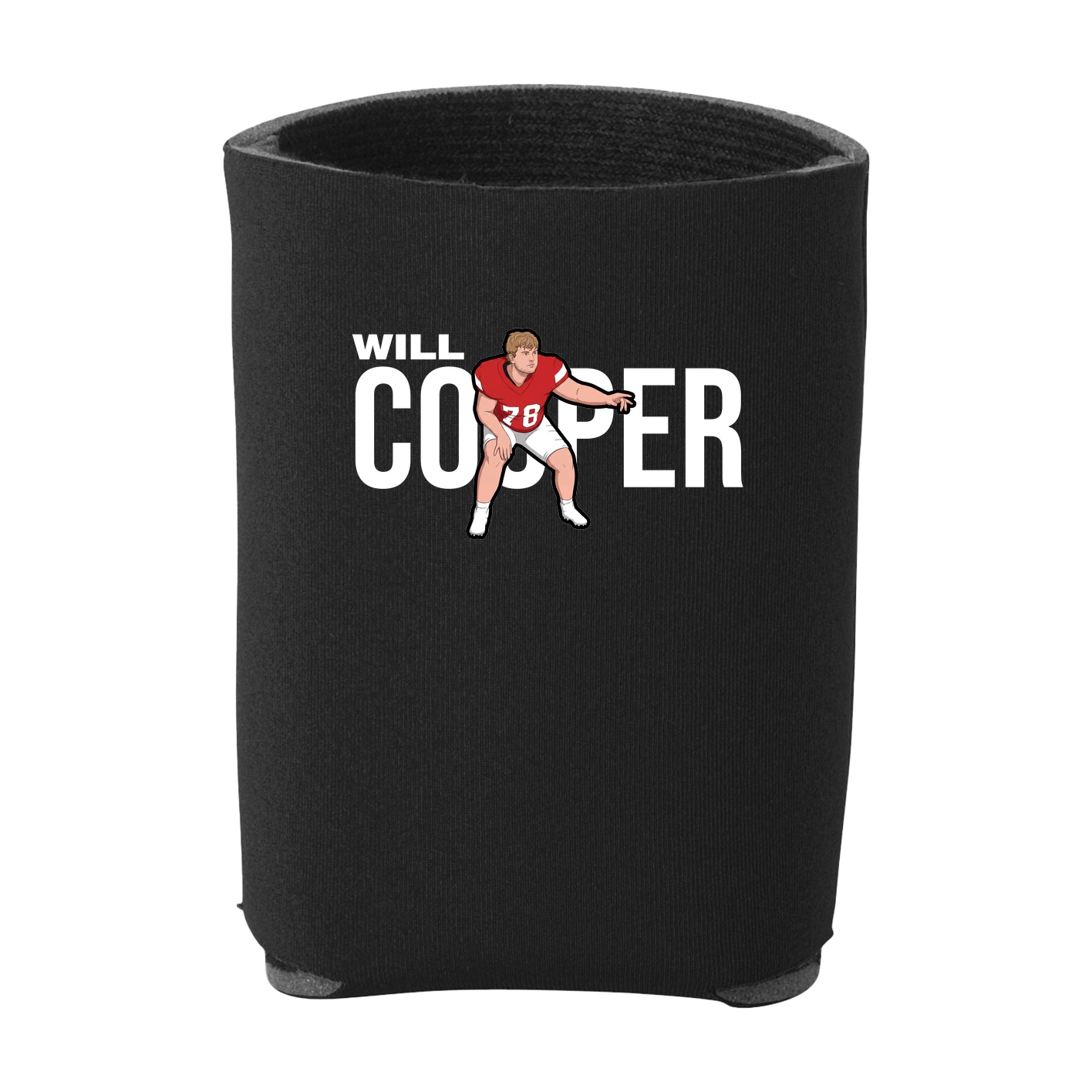 Can Holder — Player Name in Black