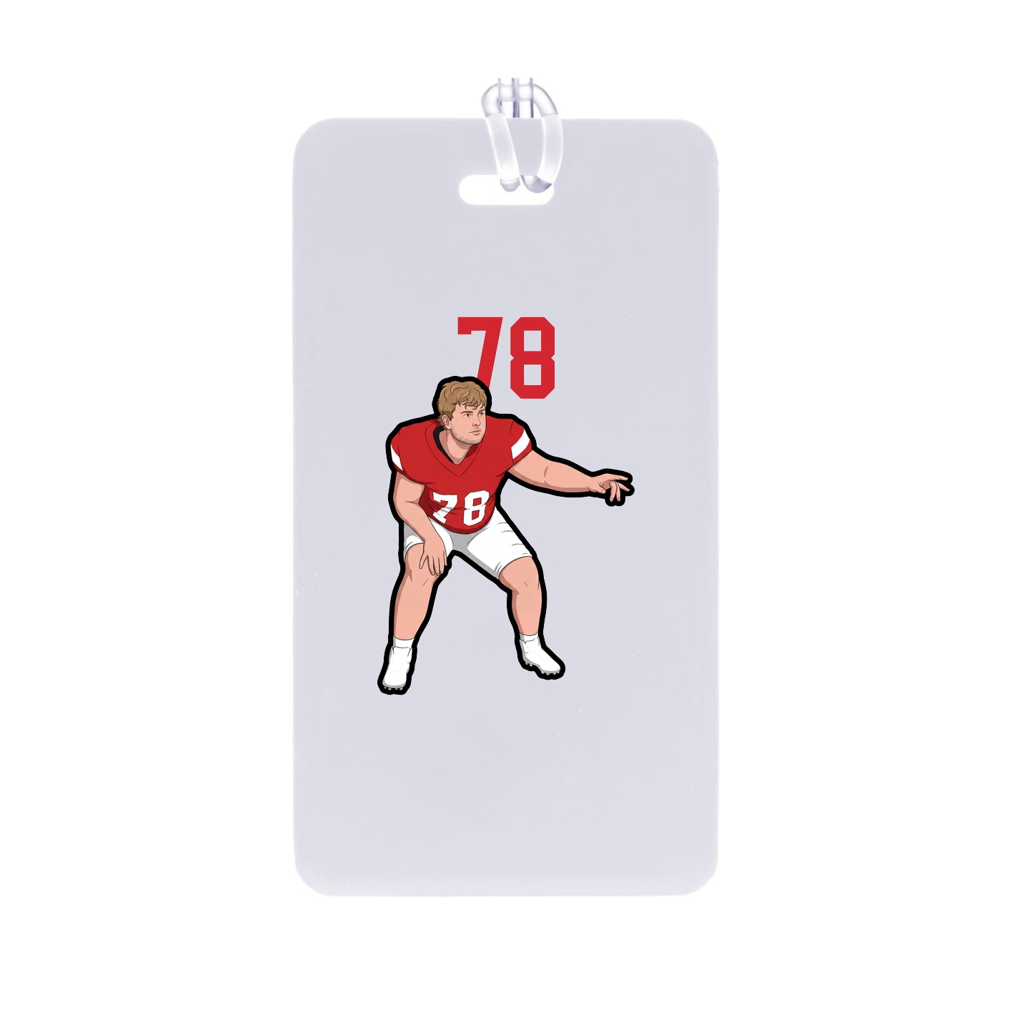 Bag Tag — Number Top in Classic