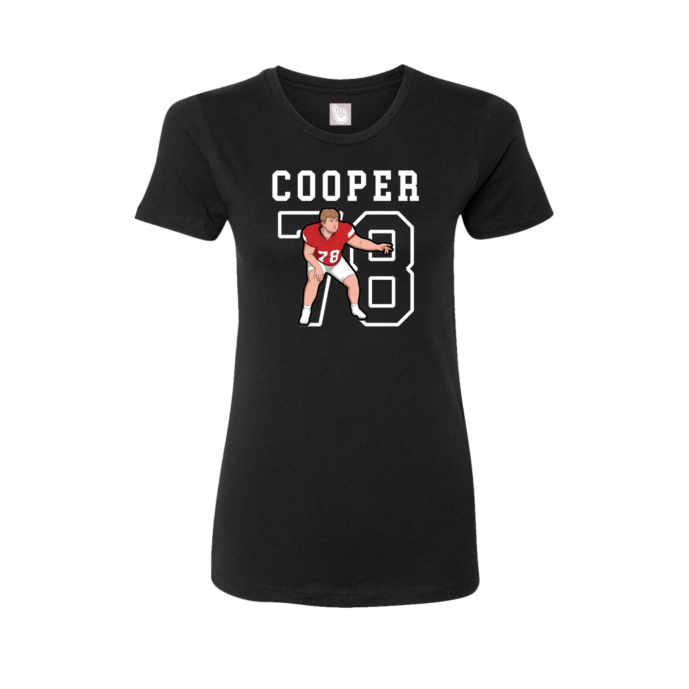 Fitted Women's Tee — Shirsey in Black