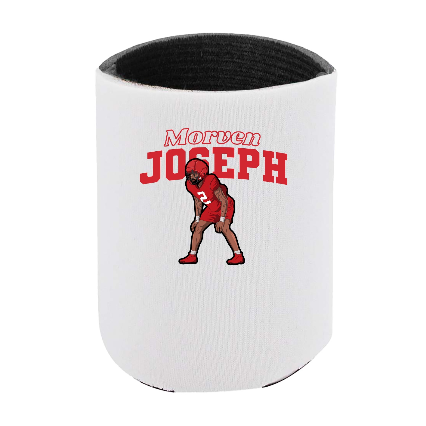 Can Holder — Name Arch in White