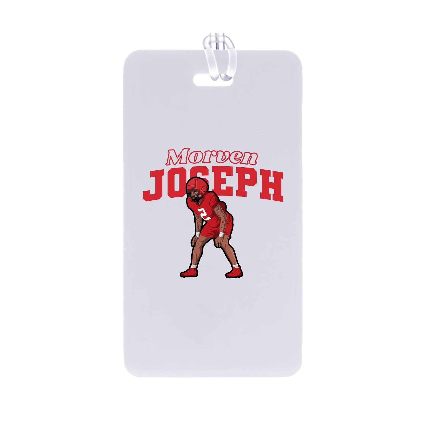 Bag Tag — Name Arch in Classic