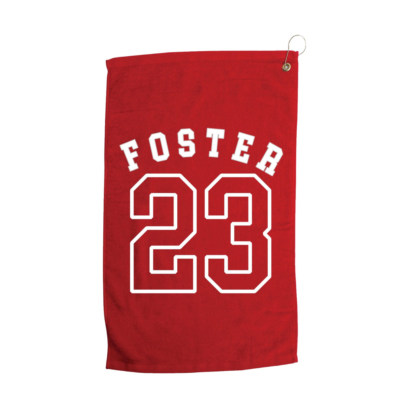 Golf Towel — Shirsey Arch in Red