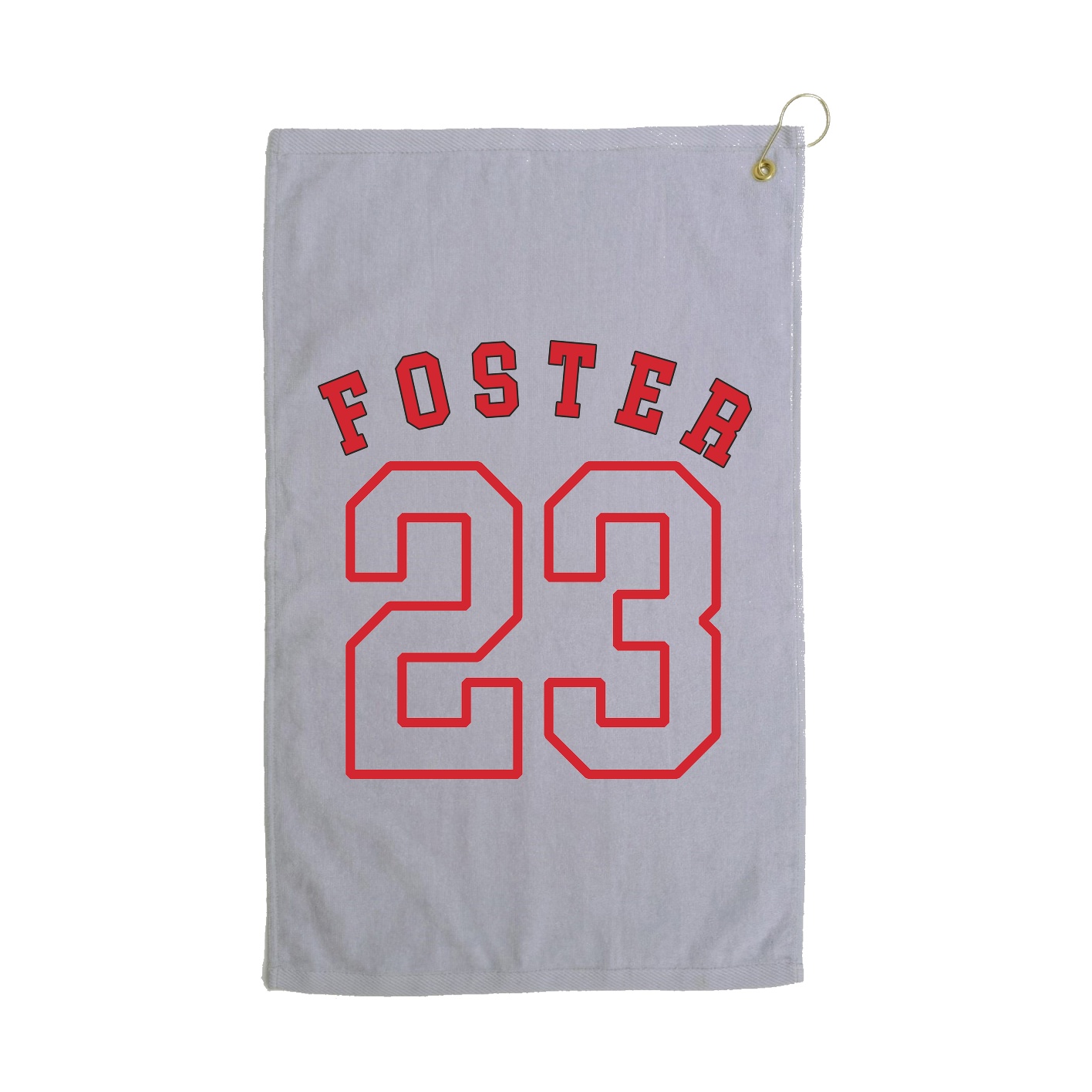 Golf Towel — Shirsey Arch in Grey