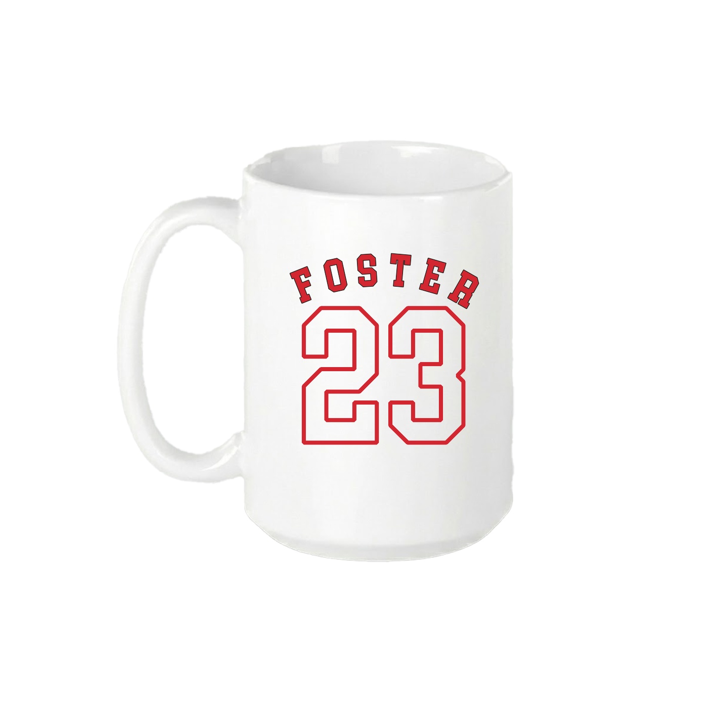 15oz Coffee Mug — Shirsey Arch in White