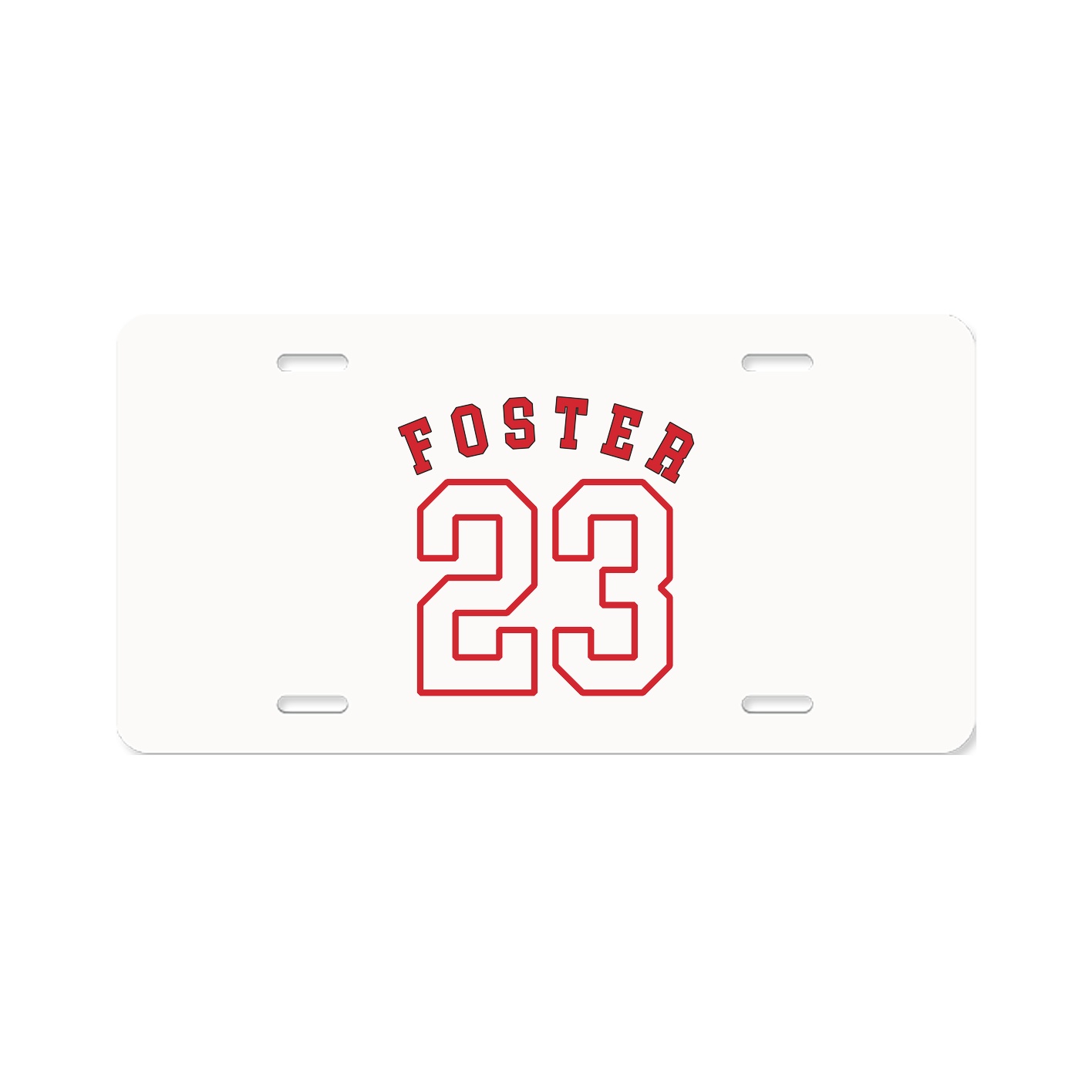 License Plate — Shirsey Arch in Classic