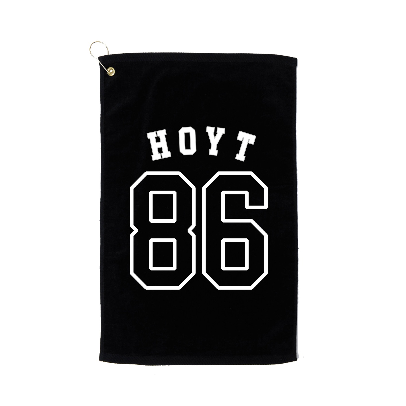 Golf Towel — Shirsey Arch in Black