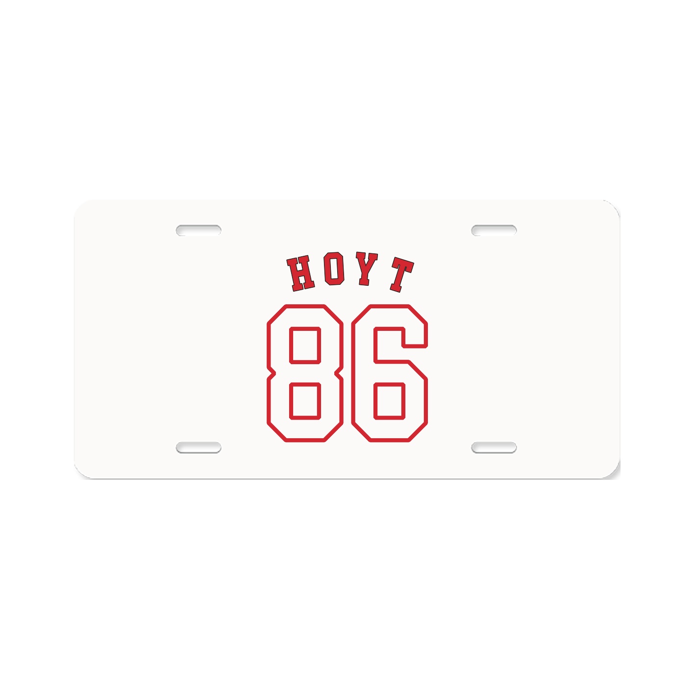 License Plate — Shirsey Arch in Classic