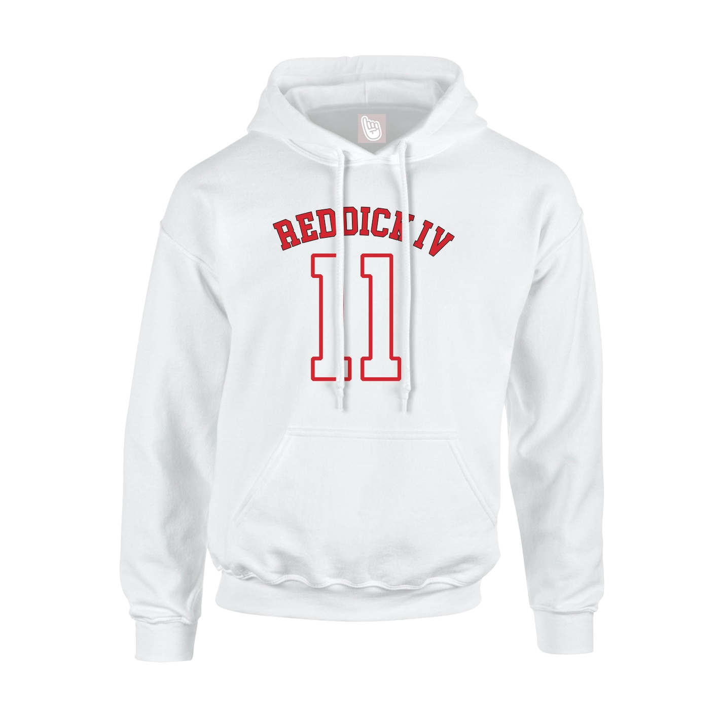 Hoodie — Shirsey Arch in White