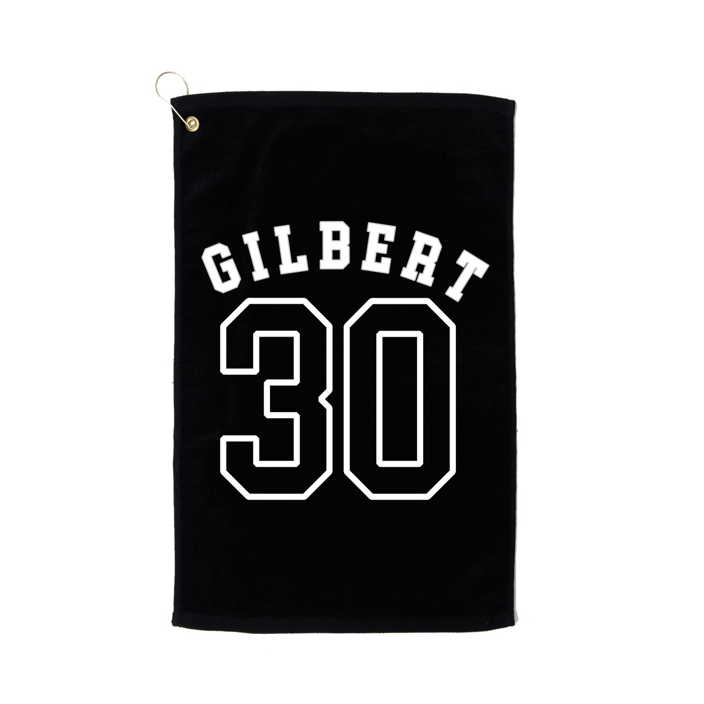 Golf Towel — Shirsey Arch in Black