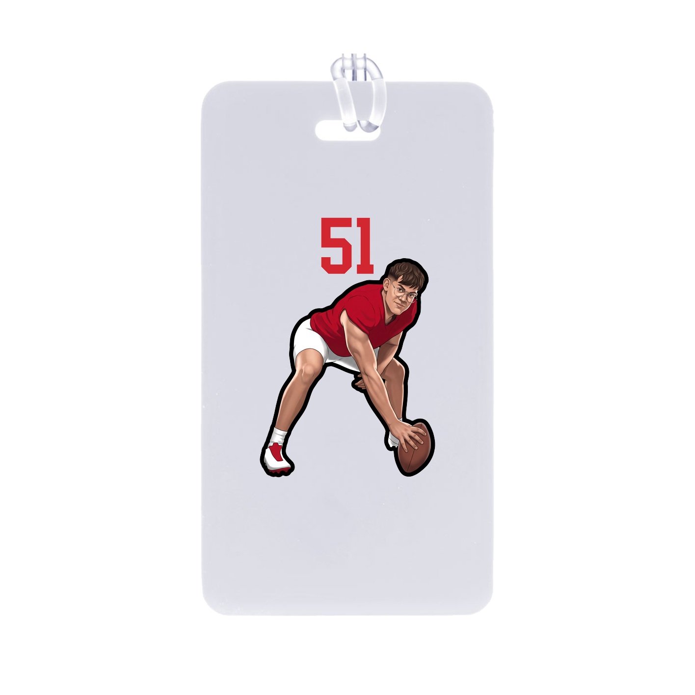 Bag Tag — Number Top in Classic