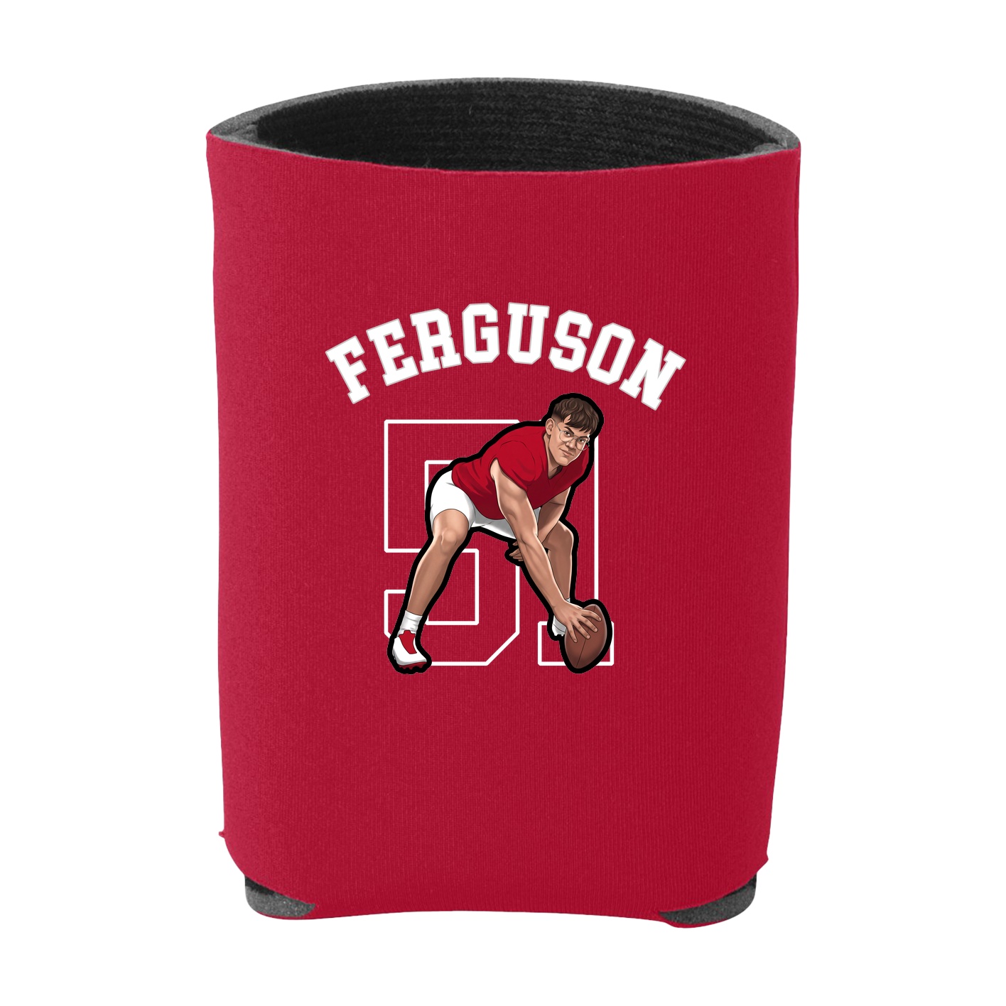 Can Holder — Shirsey Arch in Red