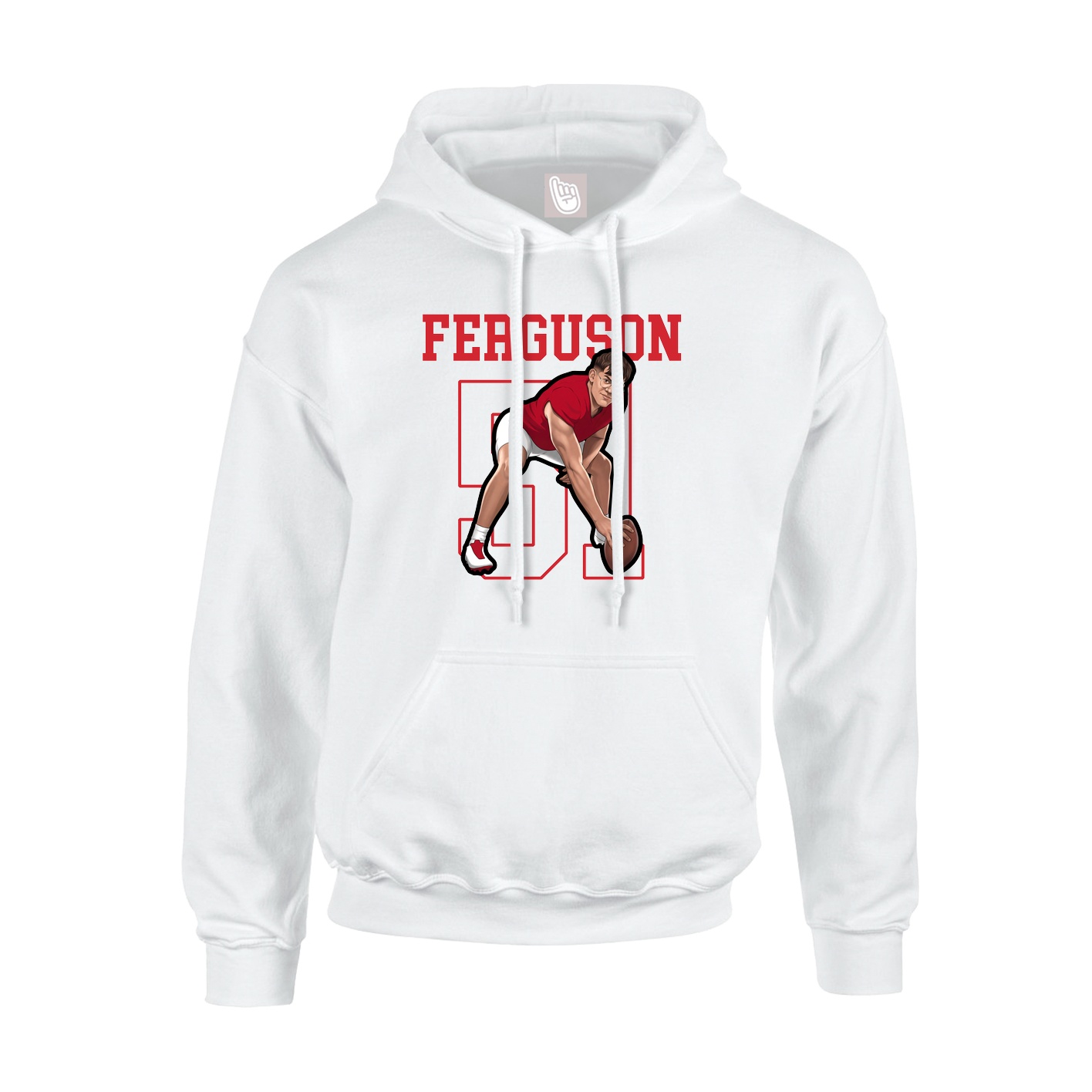 Youth Hoodie — Shirsey in White
