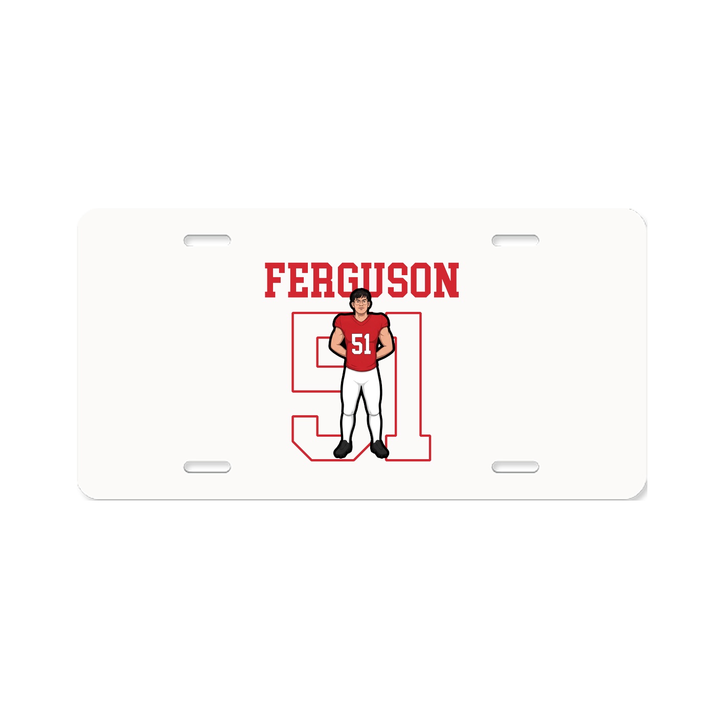 License Plate — Shirsey in Classic