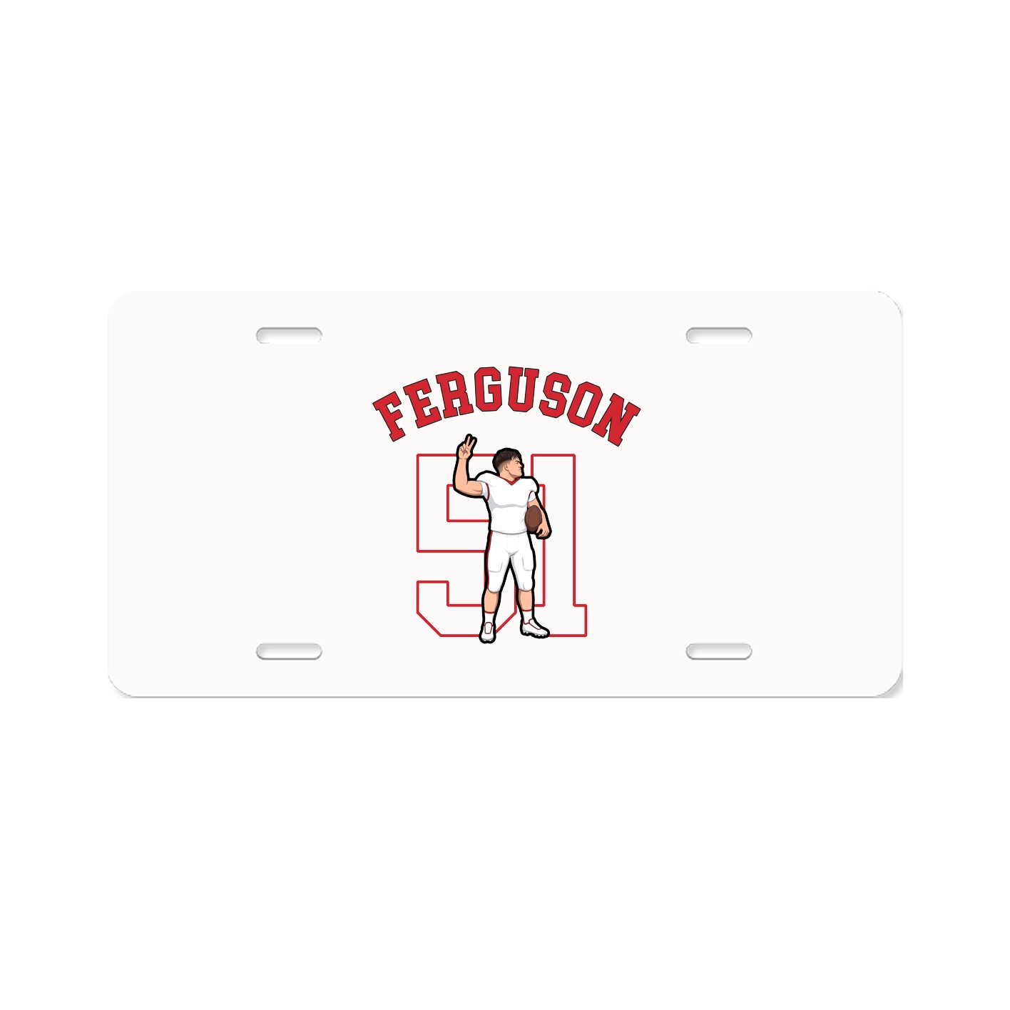 License Plate — Shirsey Arch in Classic