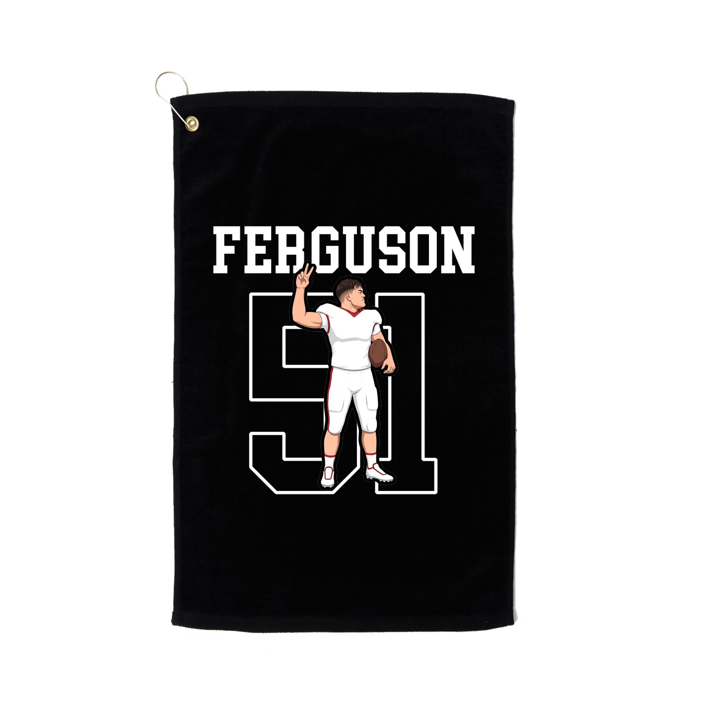 Golf Towel — Shirsey in Black