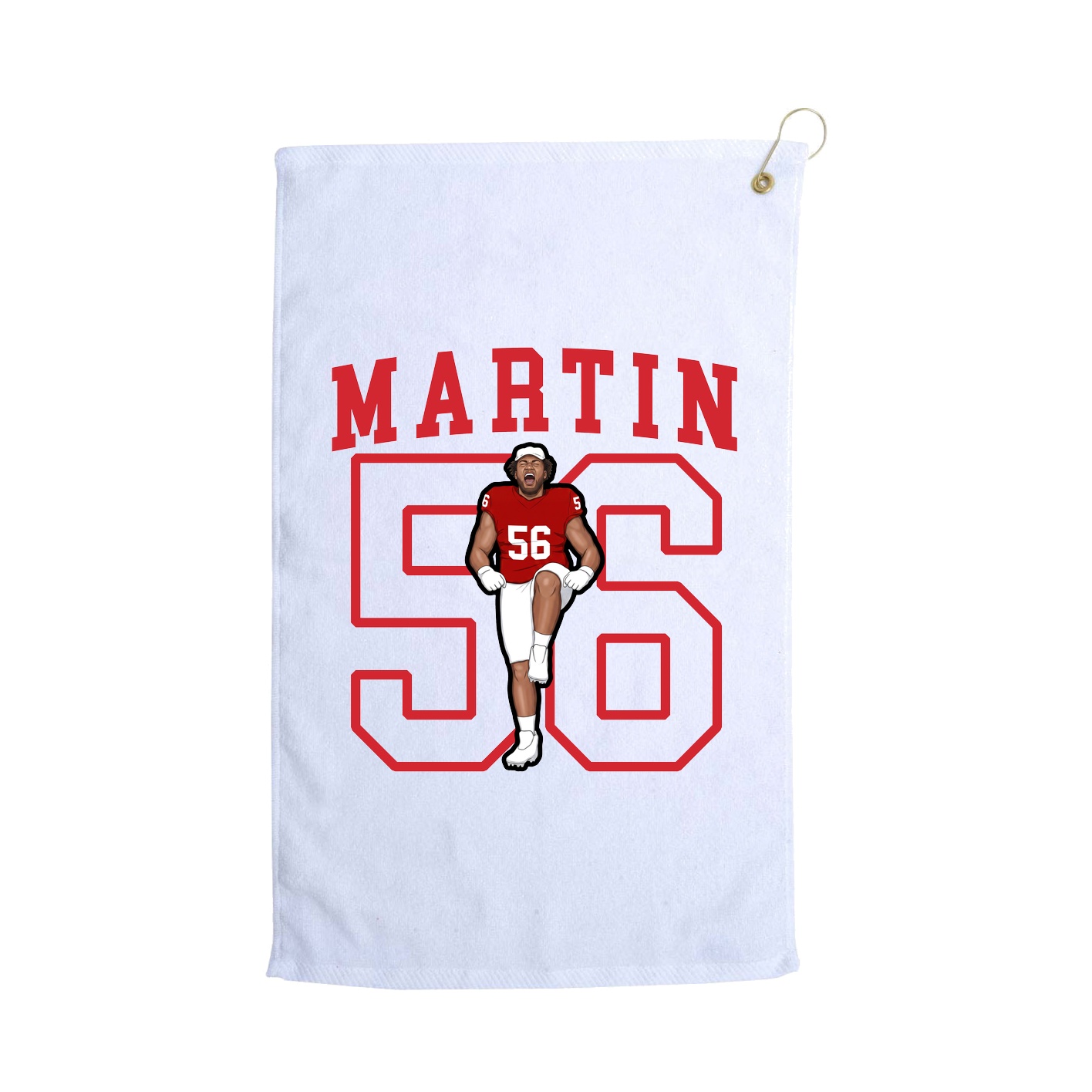 Golf Towel — Shirsey in White