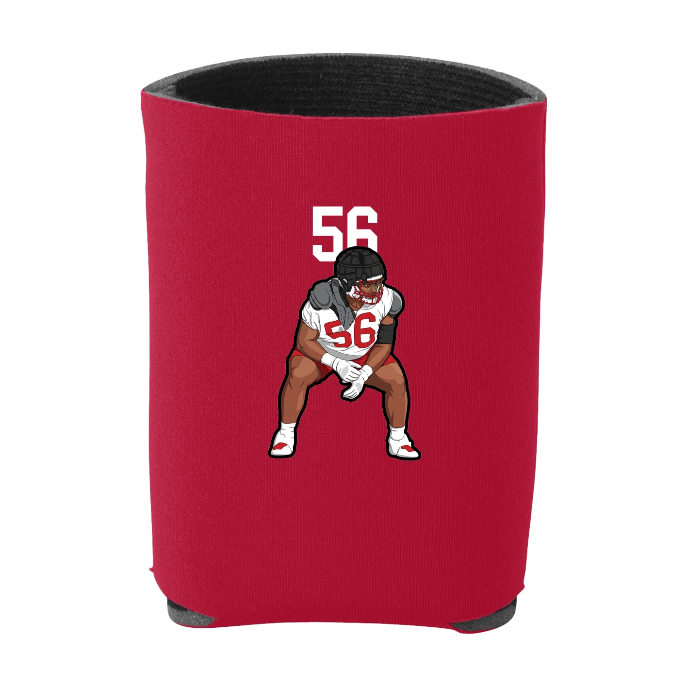 Can Holder — Number Top in Red