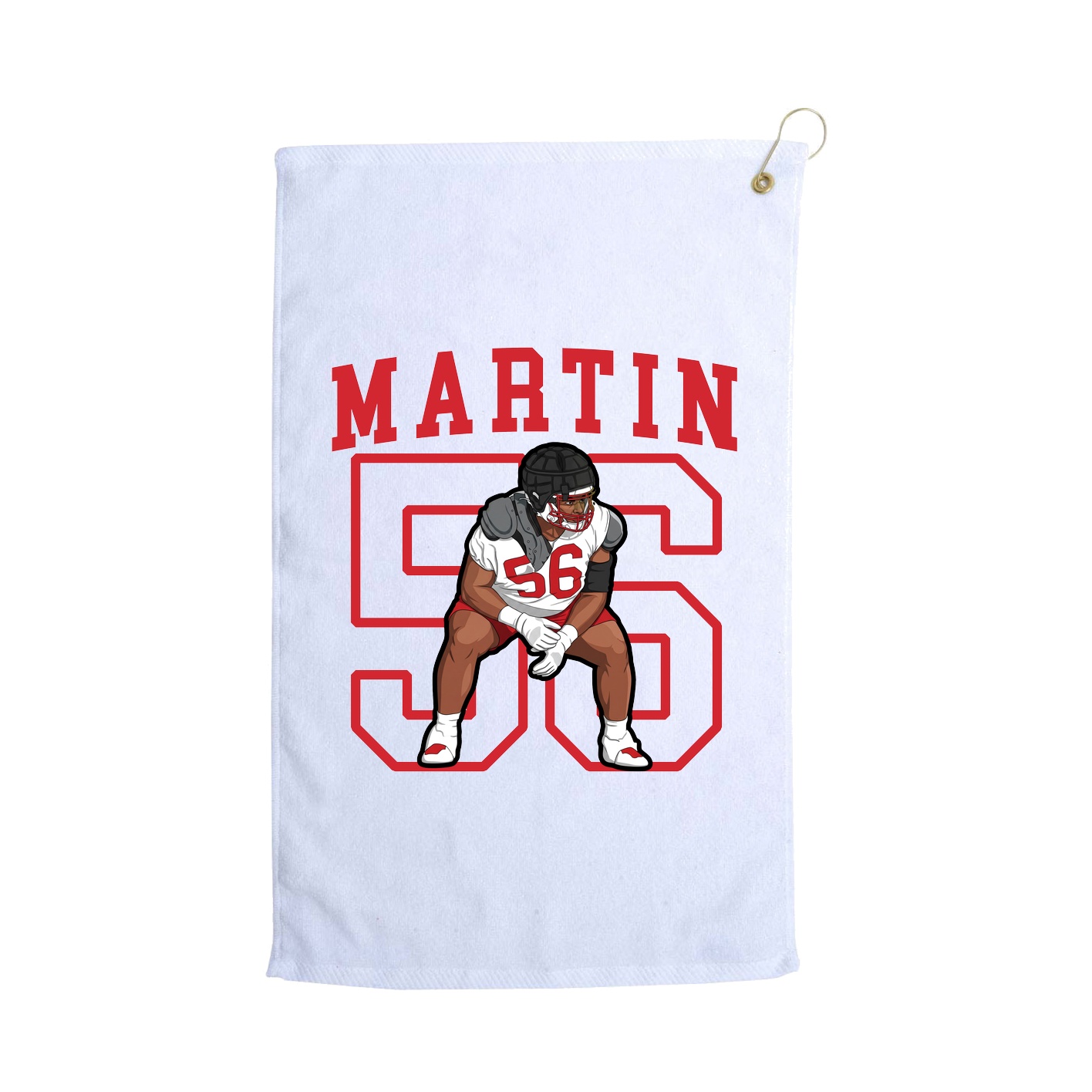 Golf Towel — Shirsey in White